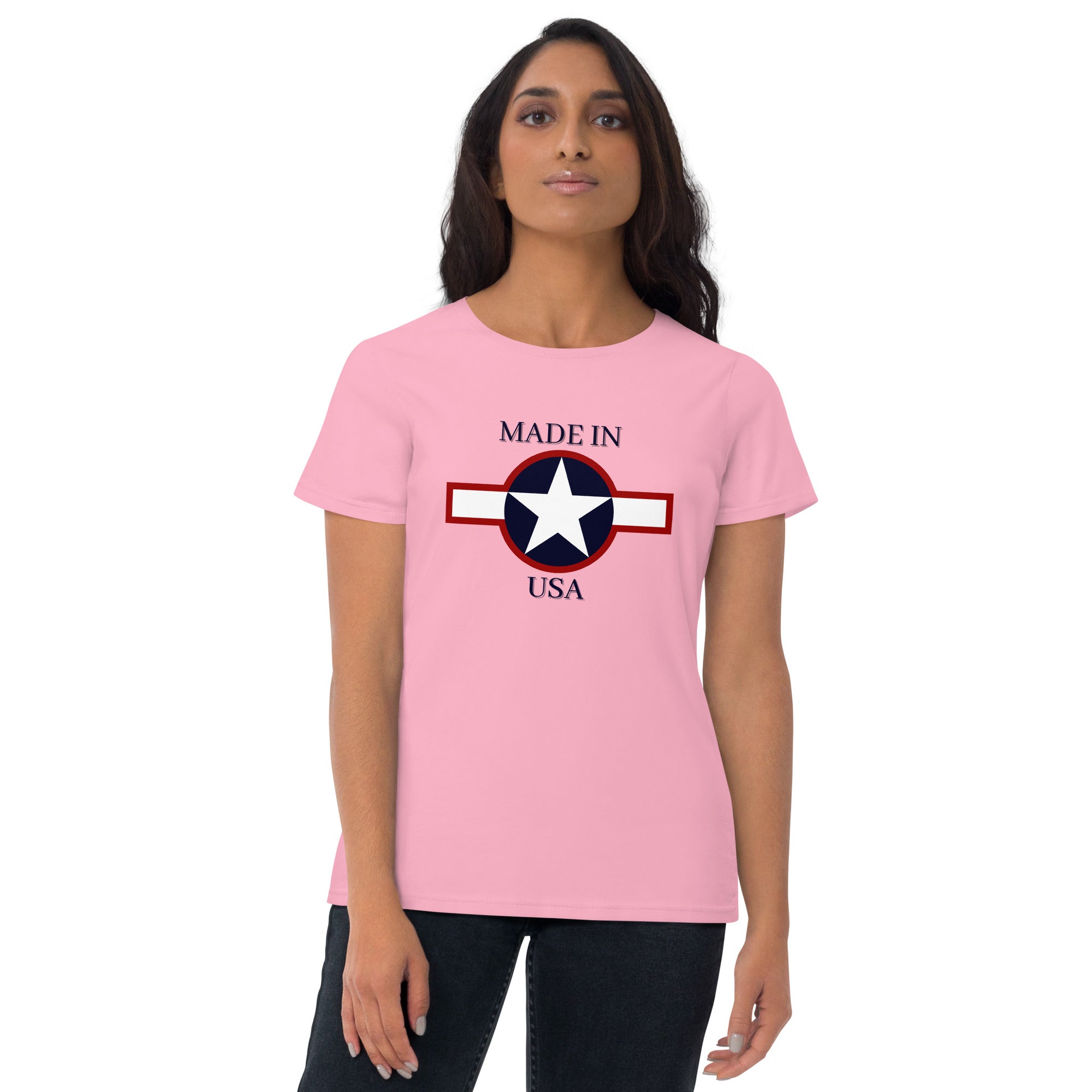 MADE IN USA Women's short sleeve t-shirt