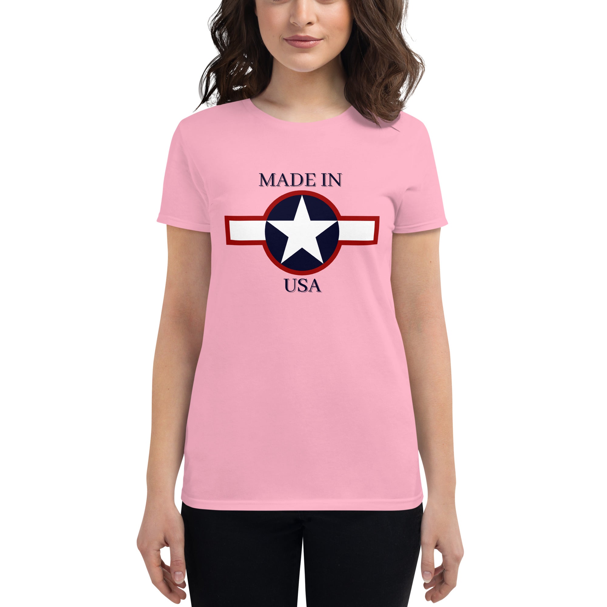 MADE IN USA Women's short sleeve t-shirt