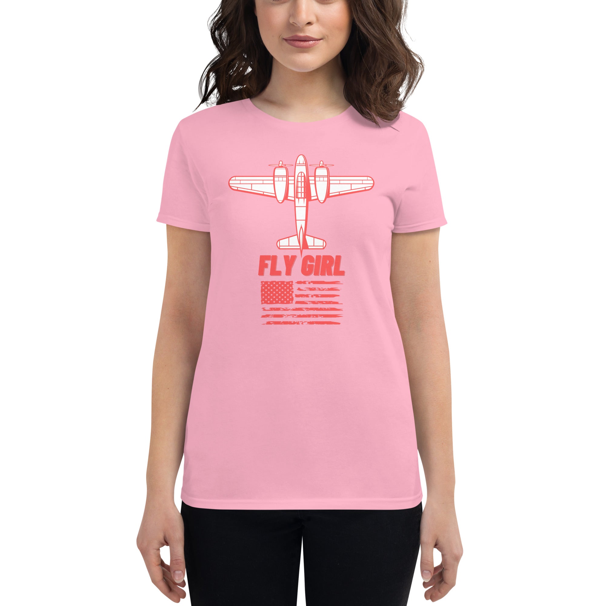 FLY GIRL Women's short sleeve t-shirt