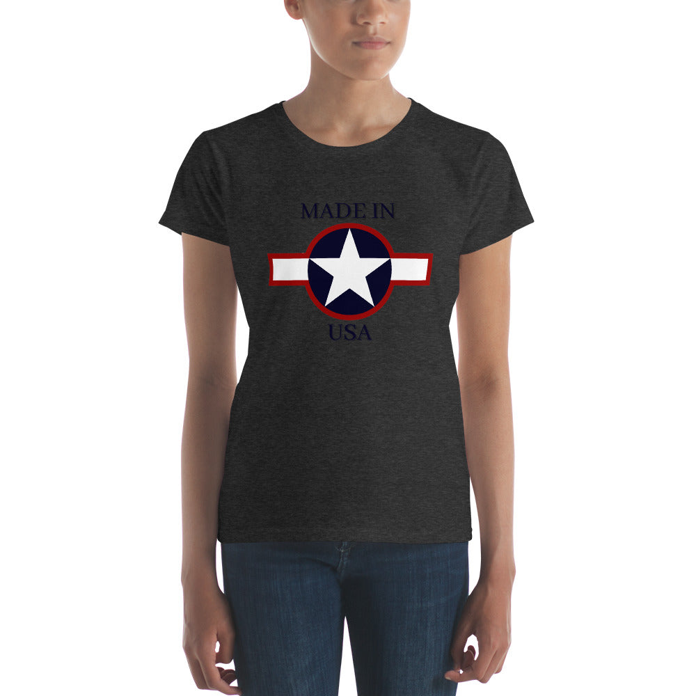 MADE IN USA Women's short sleeve t-shirt