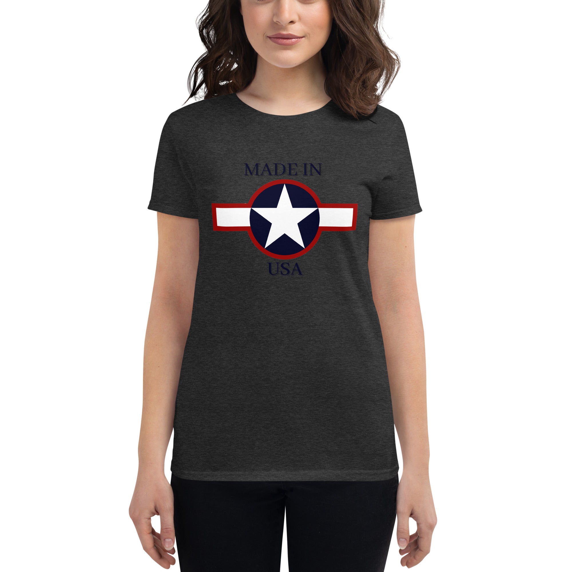 MADE IN USA Women's short sleeve t-shirt