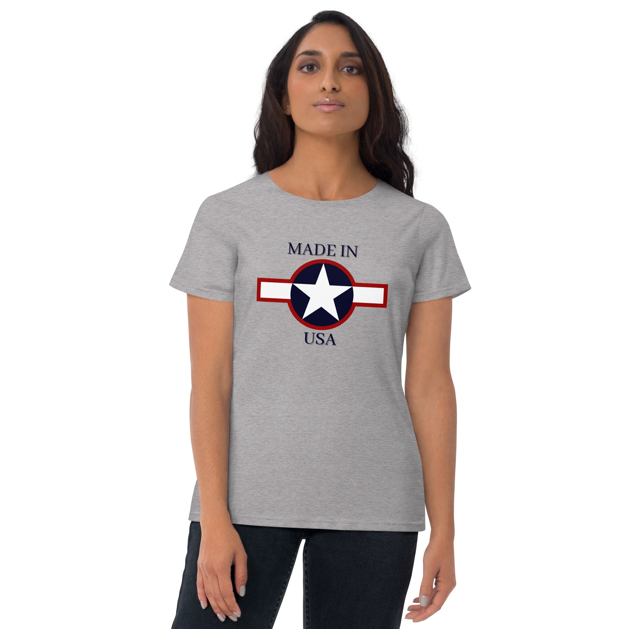 MADE IN USA Women's short sleeve t-shirt