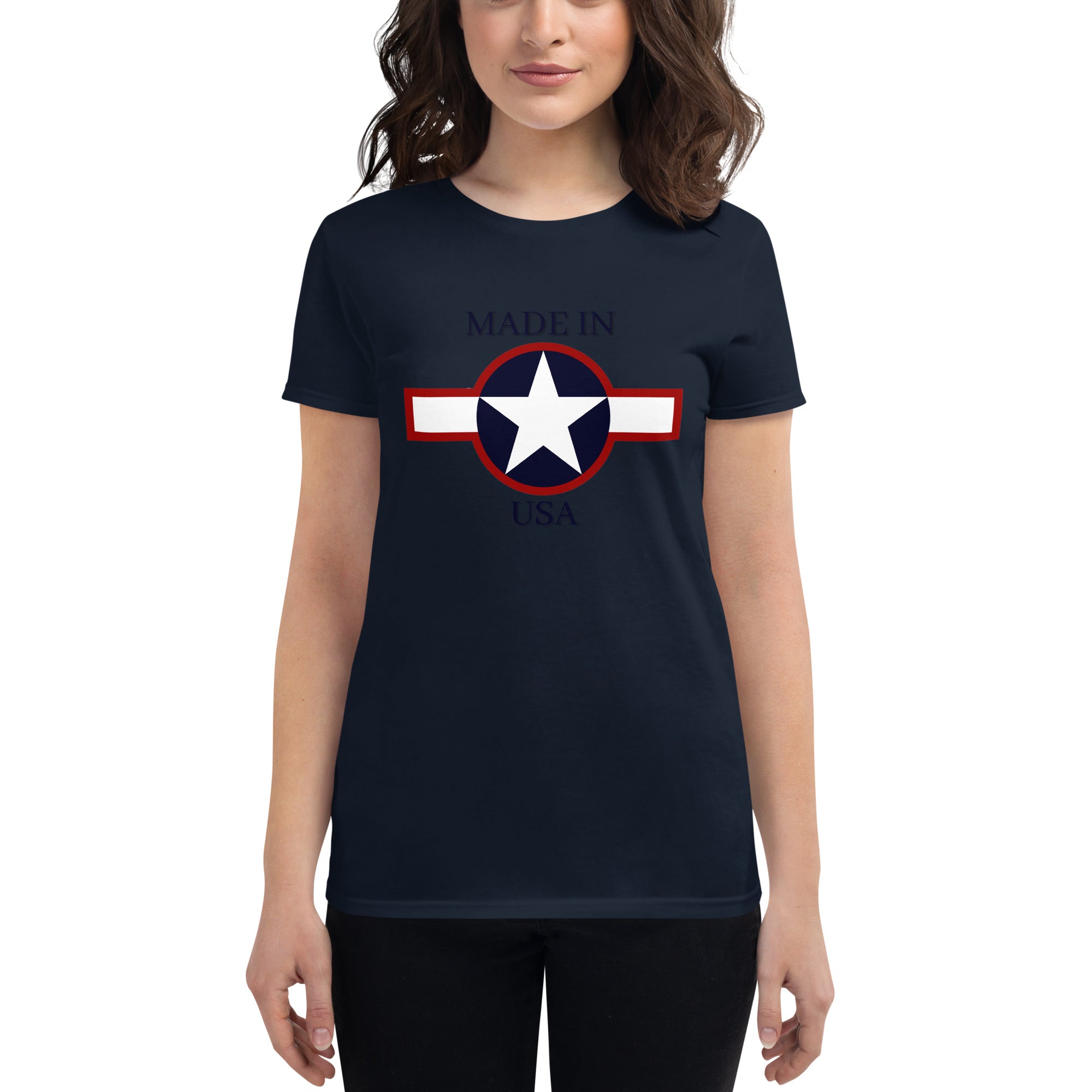MADE IN USA Women's short sleeve t-shirt