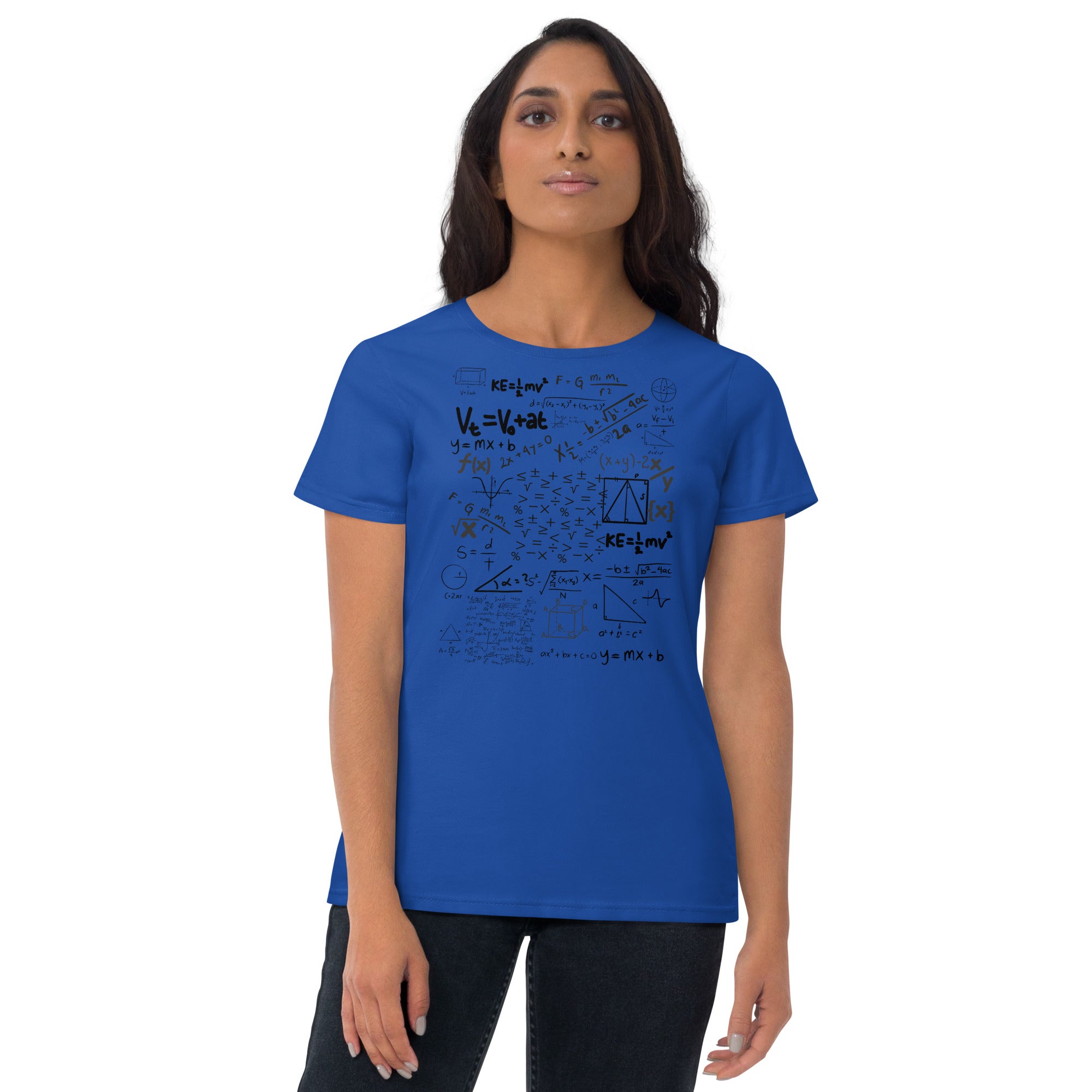 MATH FORMULAS Women's short sleeve t-shirt