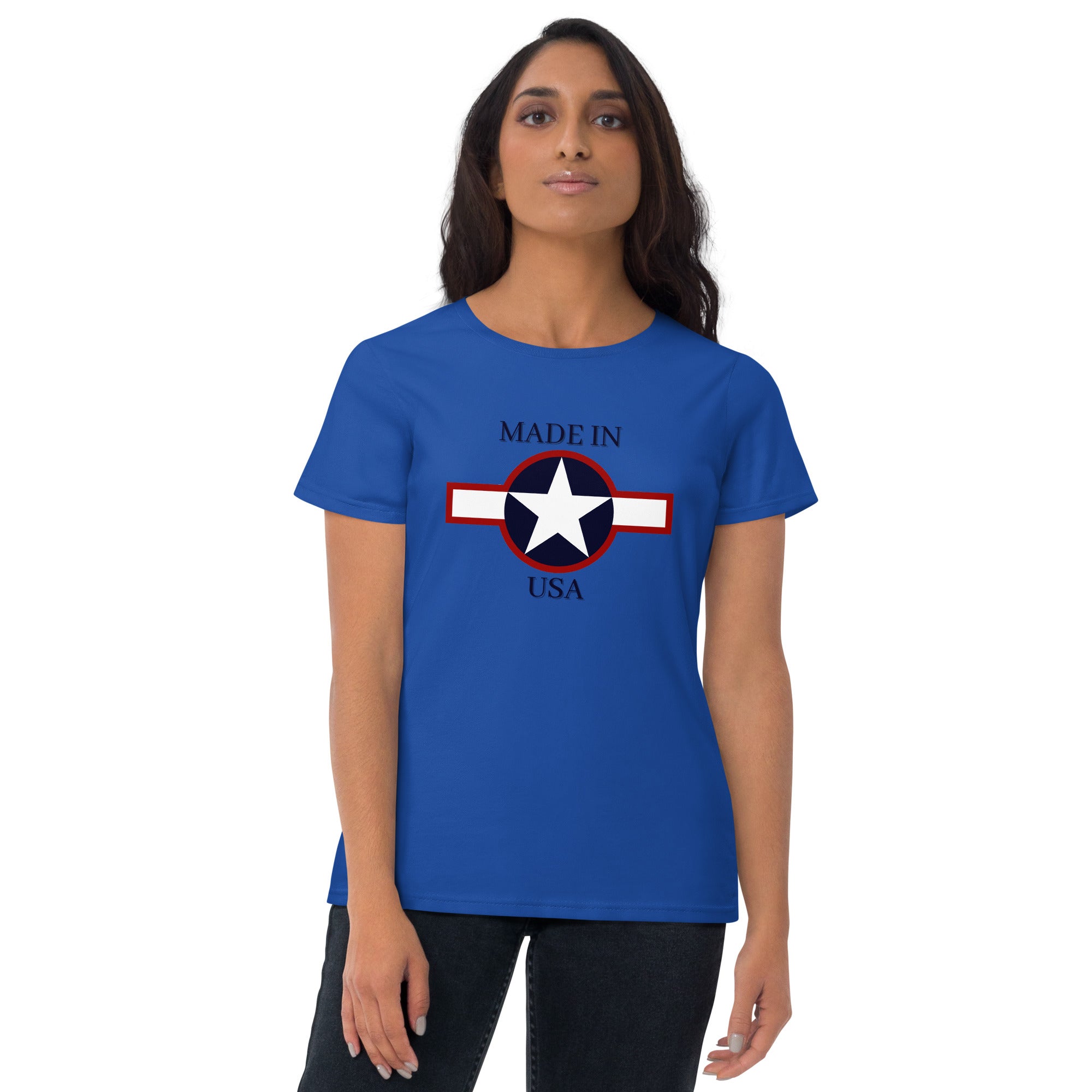 MADE IN USA Women's short sleeve t-shirt