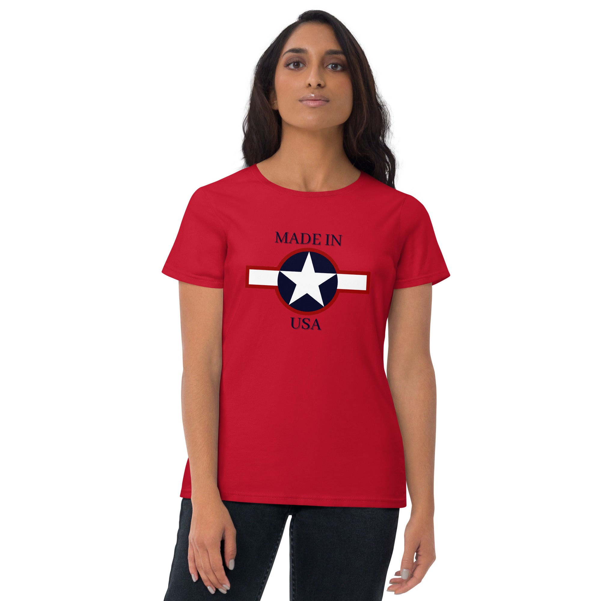 MADE IN USA Women's short sleeve t-shirt