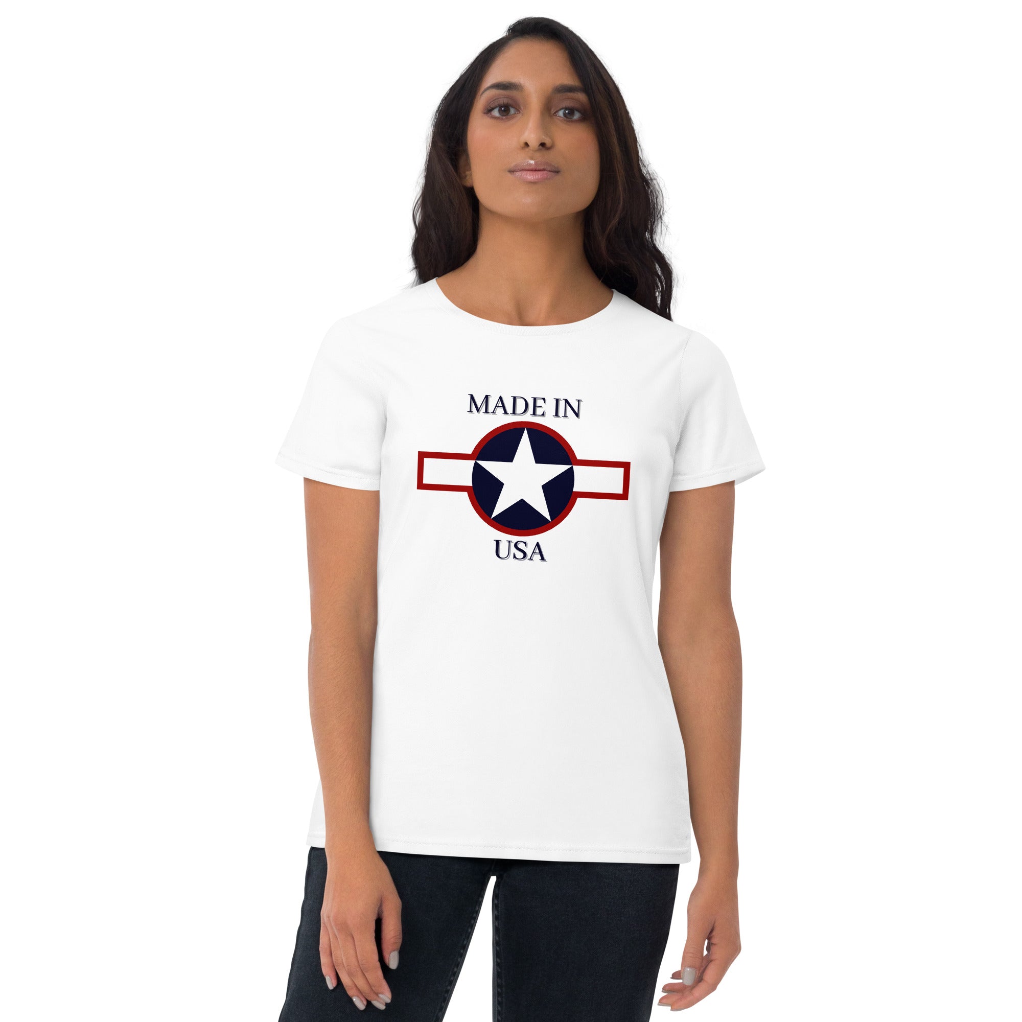 MADE IN USA Women's short sleeve t-shirt