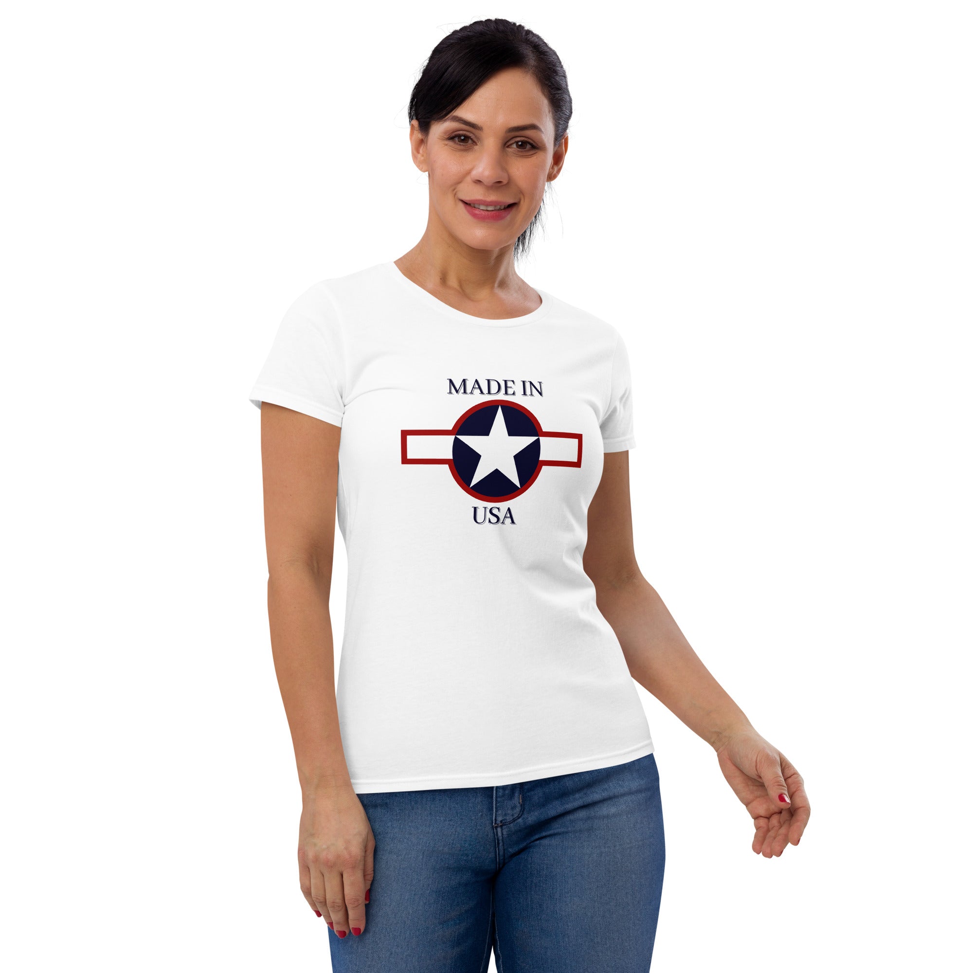 MADE IN USA Women's short sleeve t-shirt