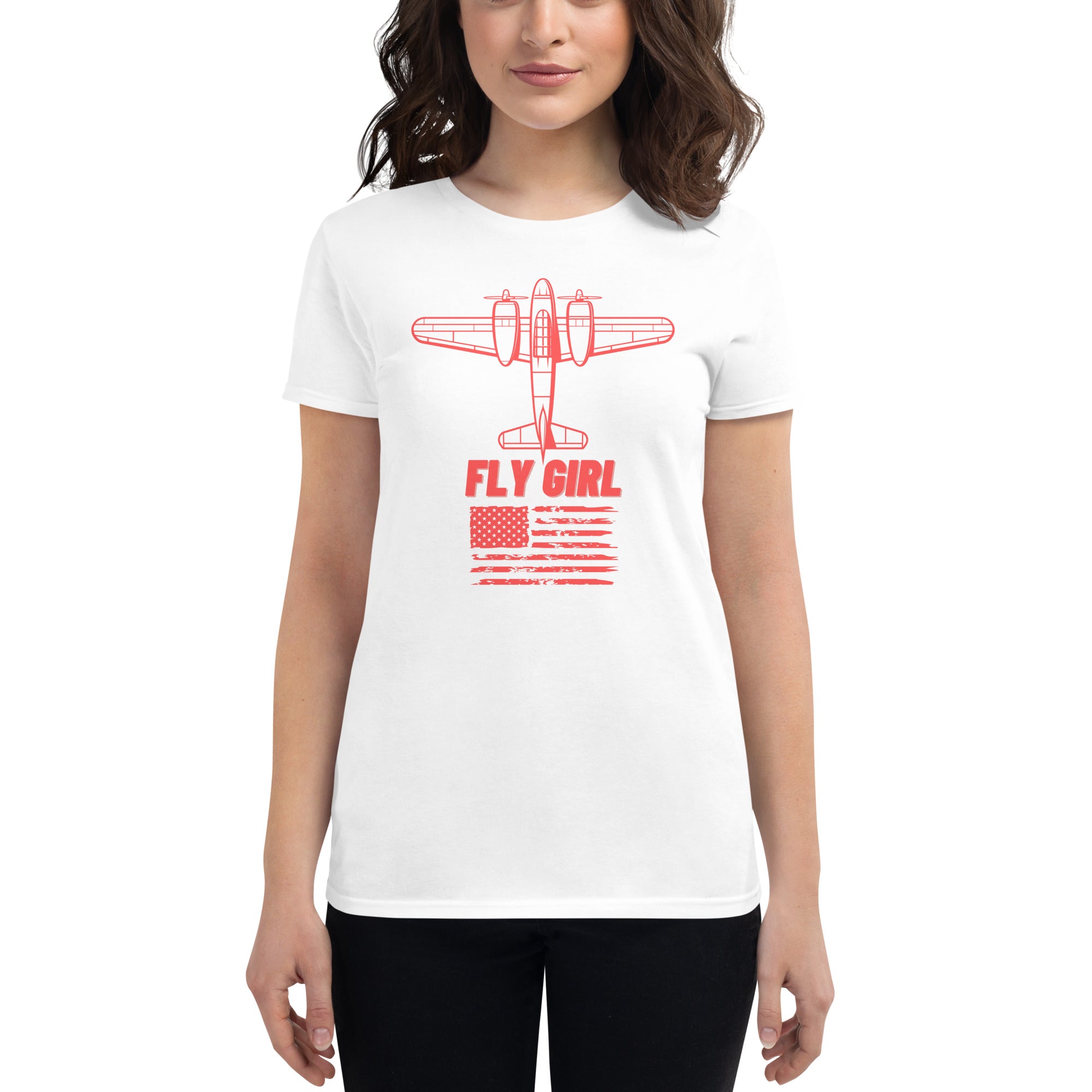 FLY GIRL Women's short sleeve t-shirt