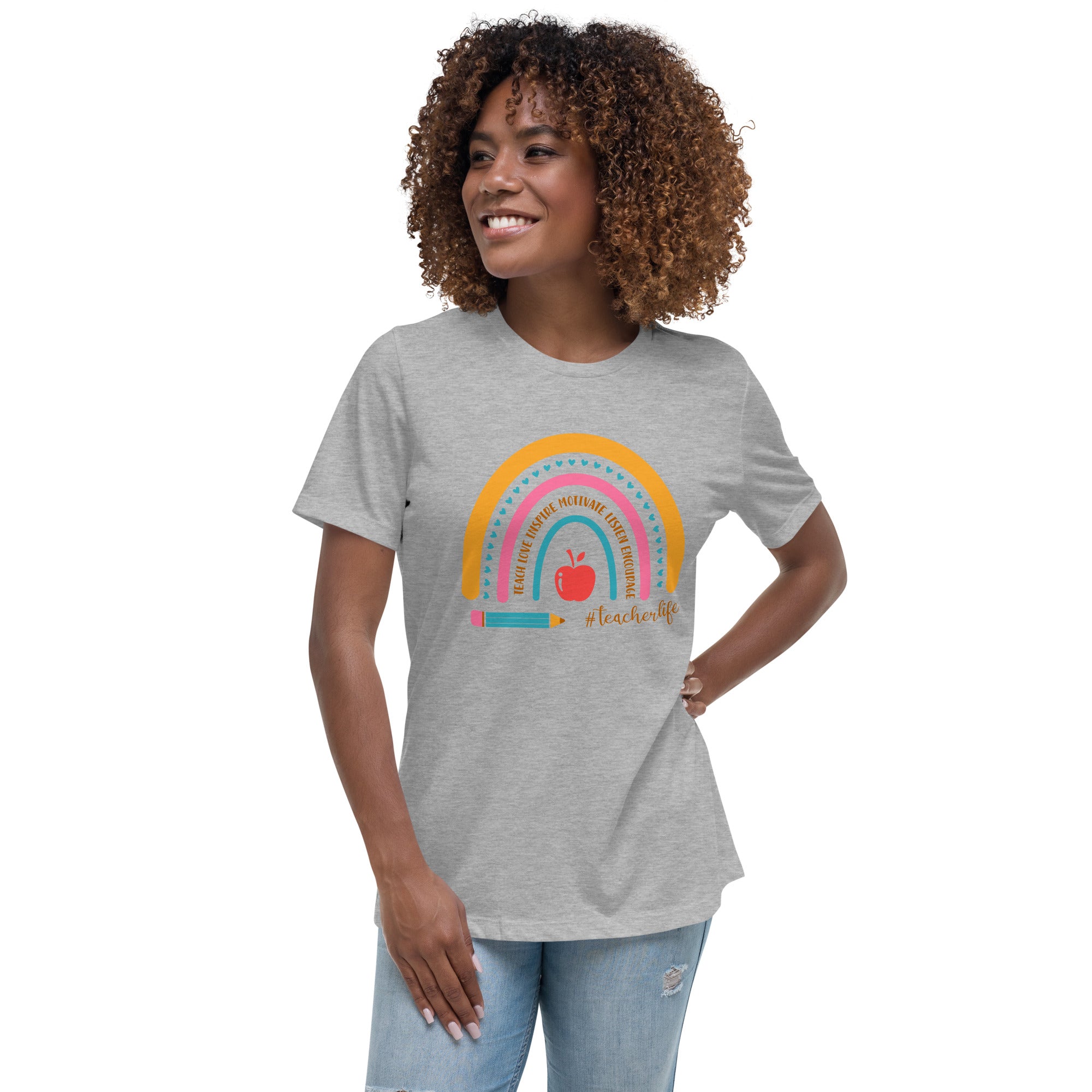 TEACHER LIFE Women's Relaxed T-Shirt
