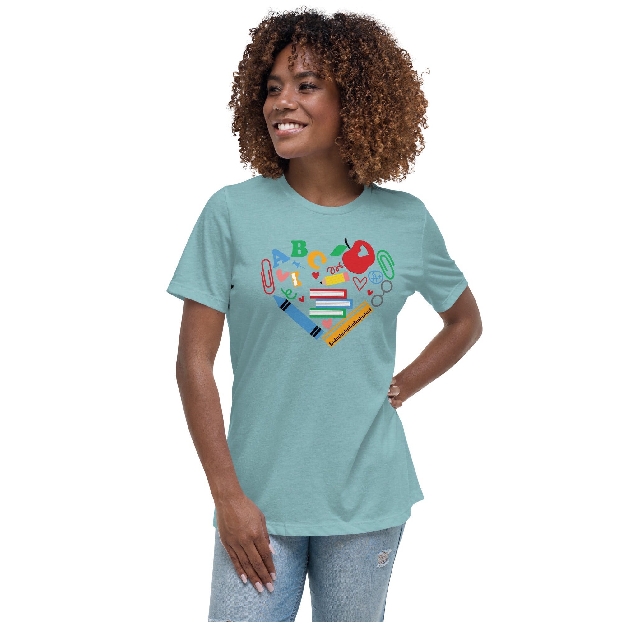 ABC Women's Relaxed T-Shirt
