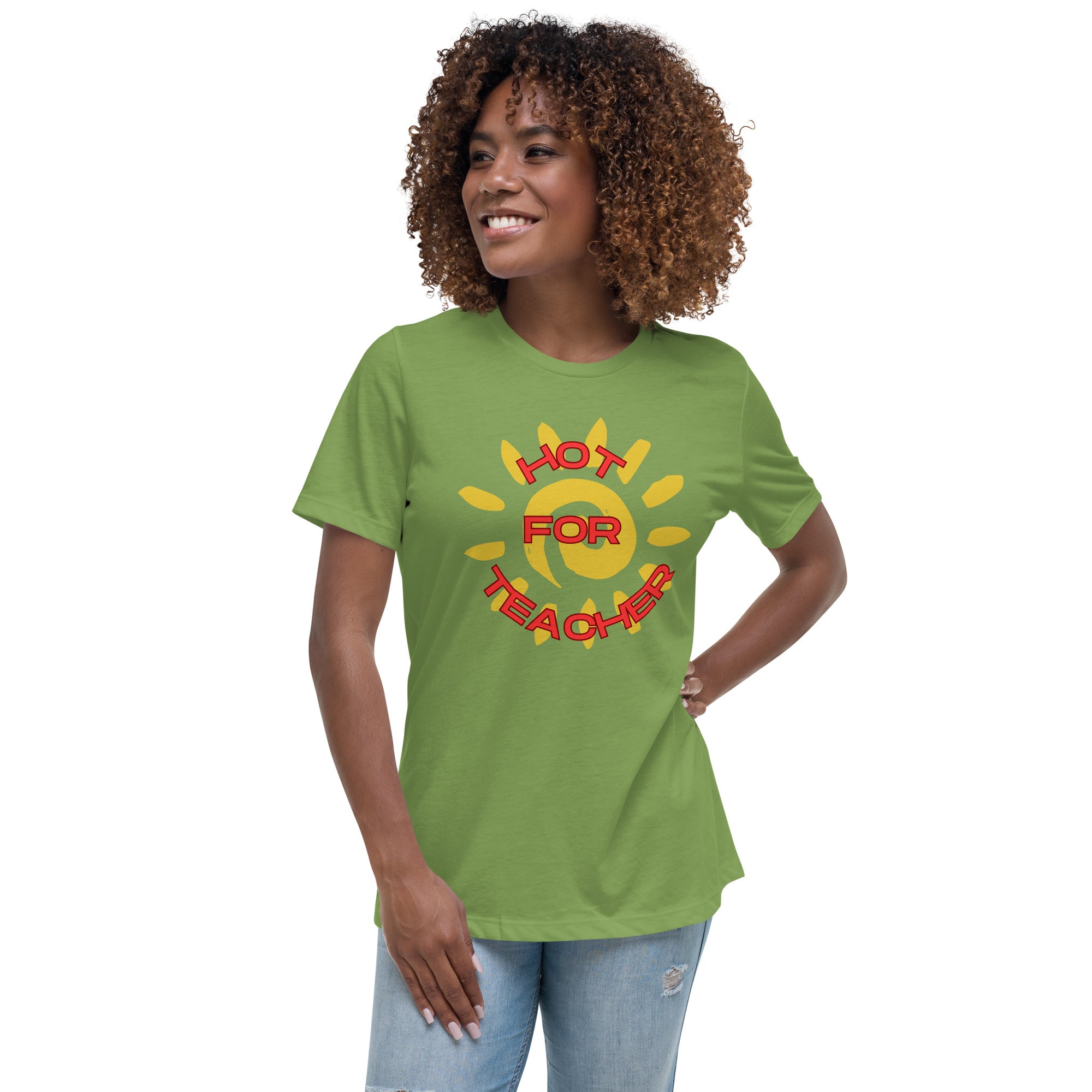 HOT FOR TEACHER Women's Relaxed T-Shirt