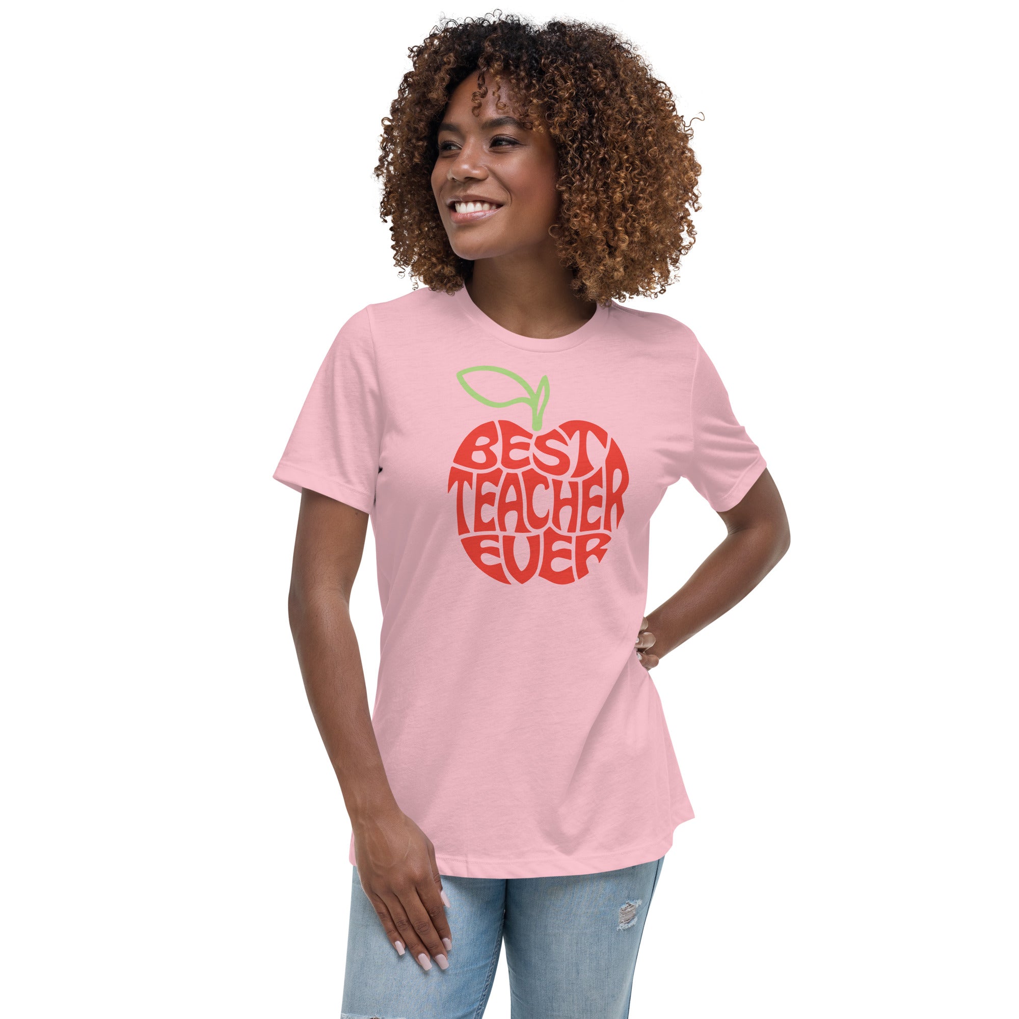 BEST TEACHER EVER Women's Relaxed T-Shirt