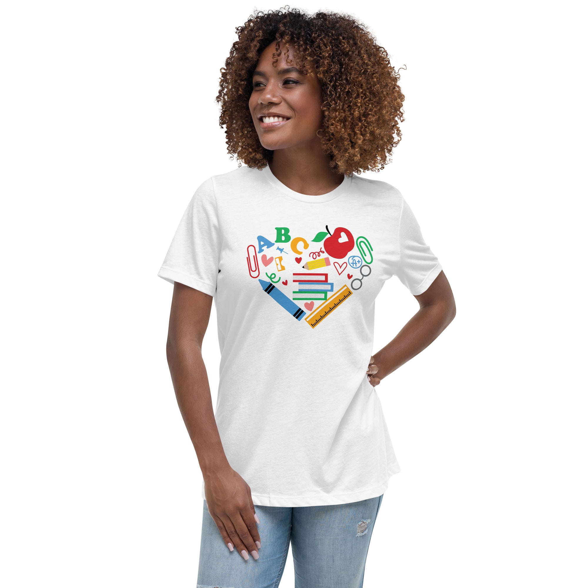 ABC Women's Relaxed T-Shirt