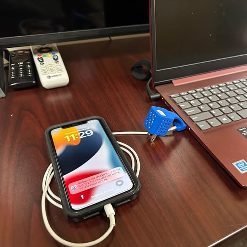 iMATE Charger Sleeve for Apple 5W Charging Adapter and USB-A Charging Cords - (Blue)