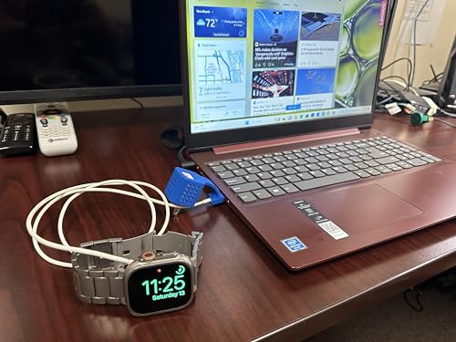 iMATE Charger Sleeve for Apple 5W Charging Adapter and USB-A Charging Cords - (Blue)