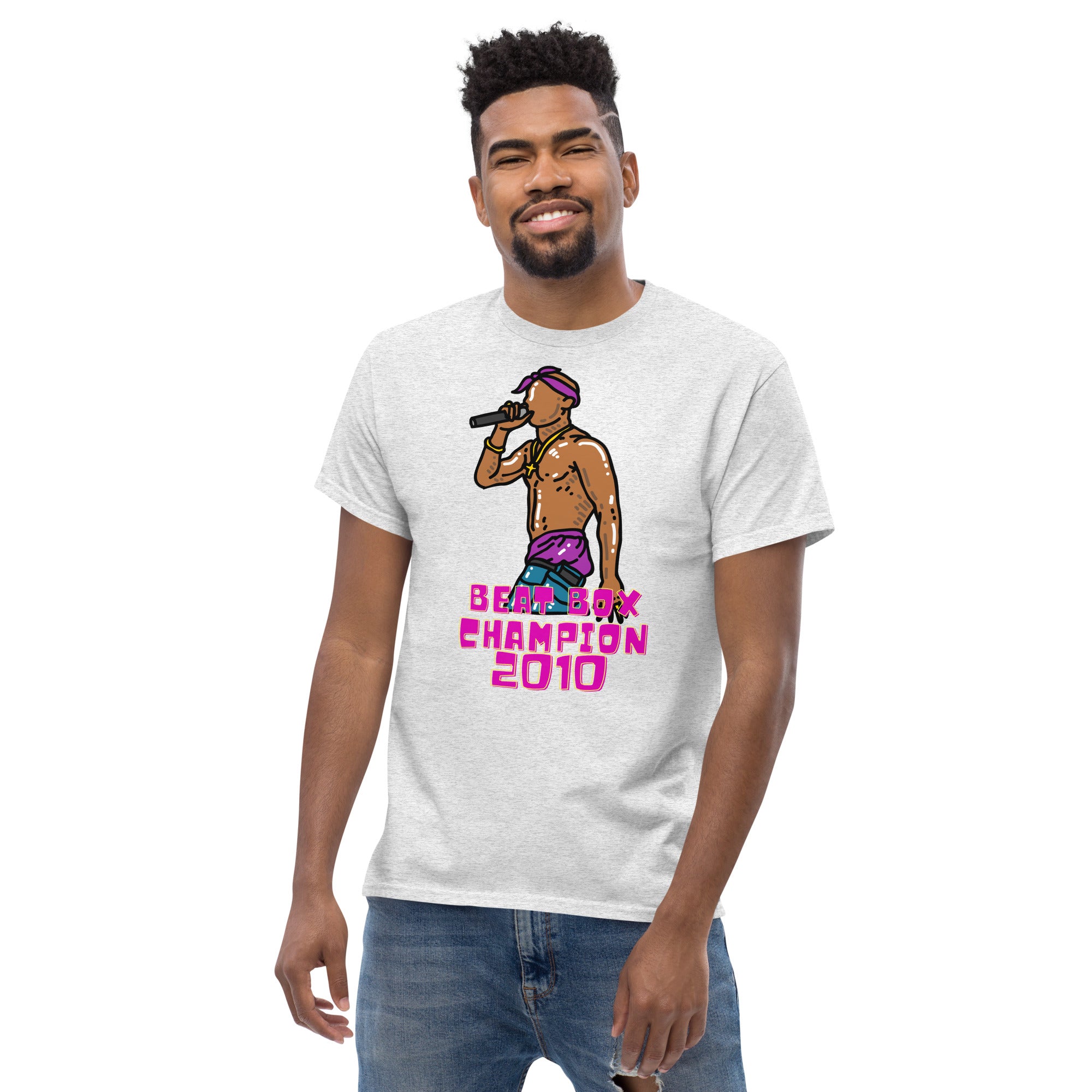 BEAT BOX CHAMPION 2010 Men's classic tee