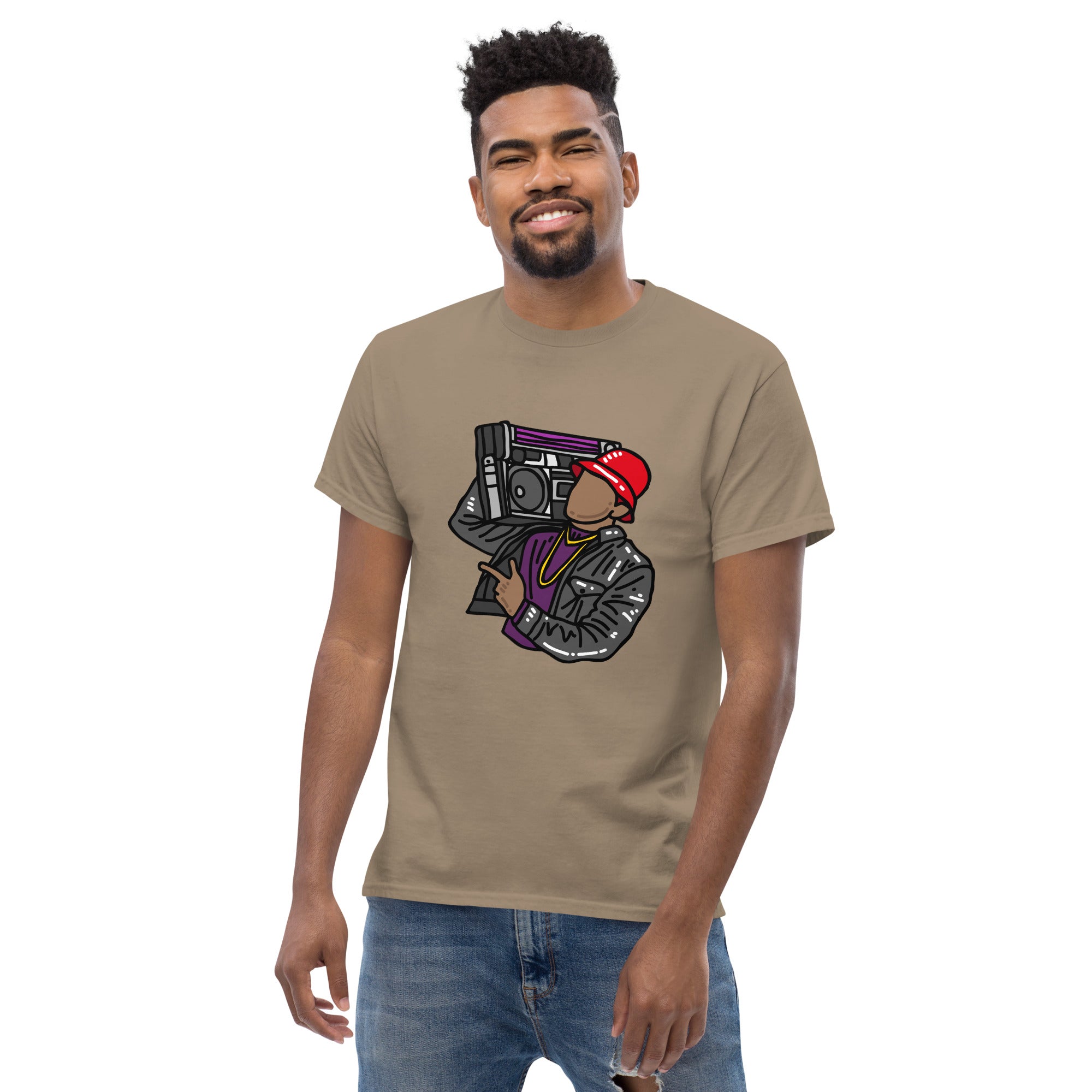 BOOM BOX Men's classic tee