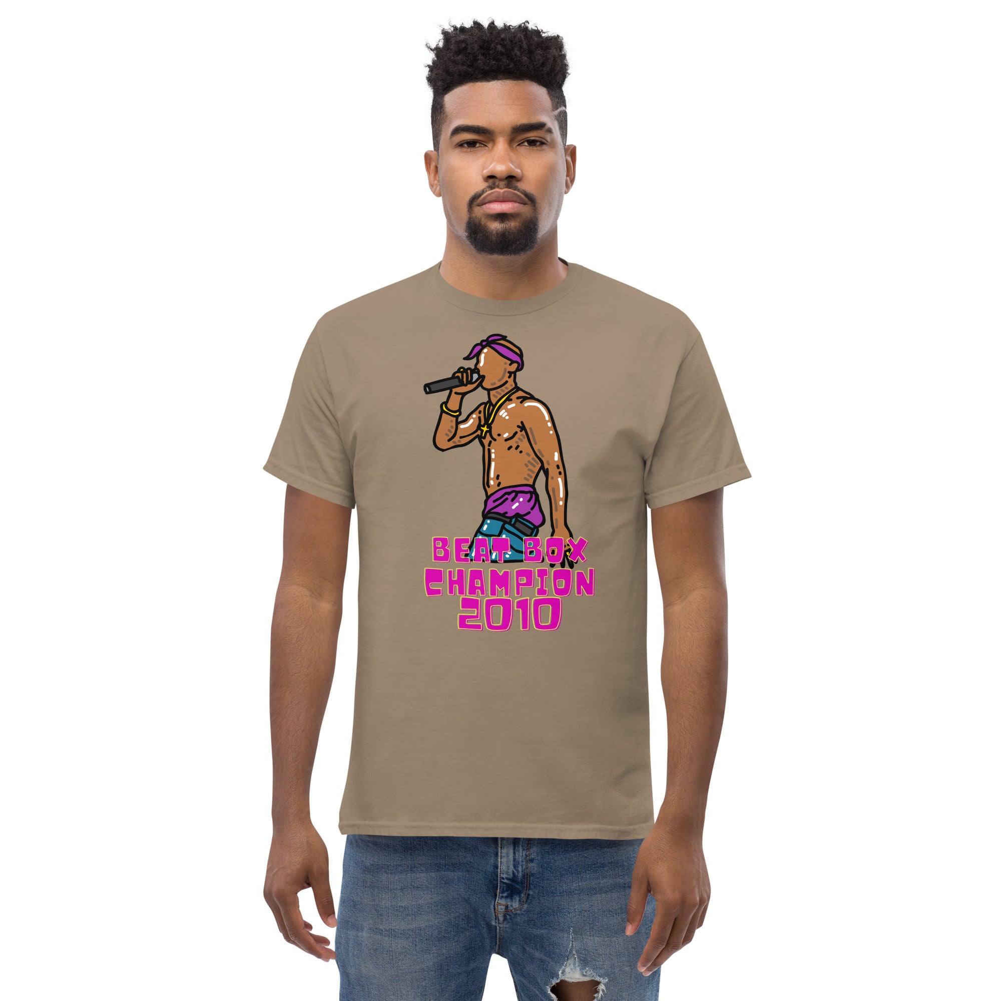 BEAT BOX CHAMPION 2010 Men's classic tee