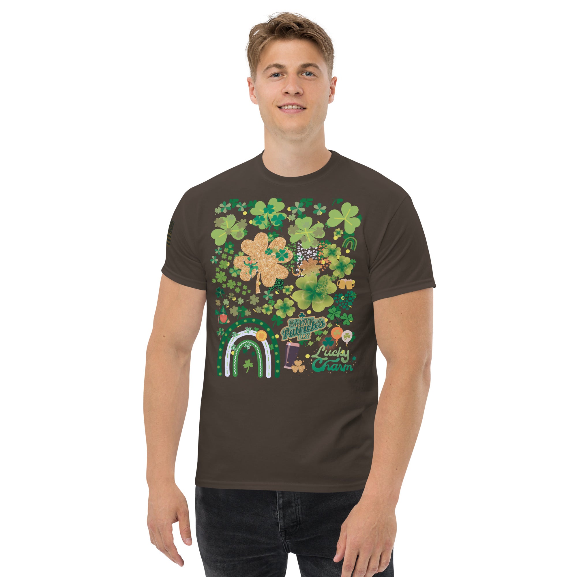 SHAMROCK BOMB SUBDUED Men's classic tee