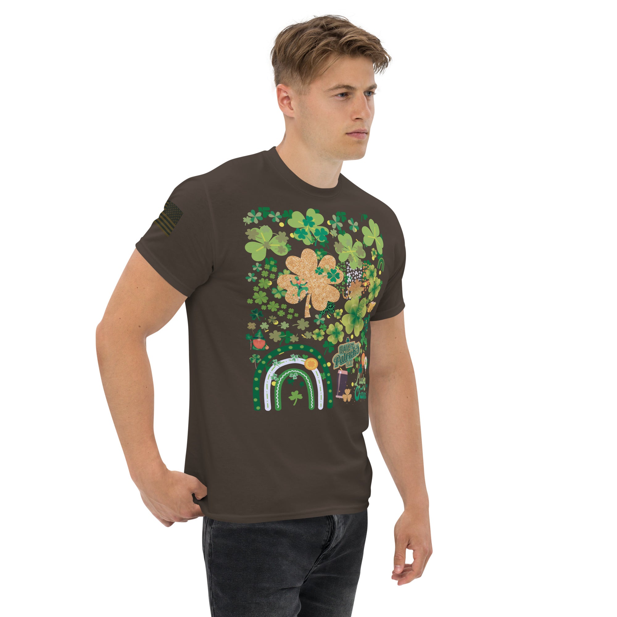 SHAMROCK BOMB SUBDUED Men's classic tee