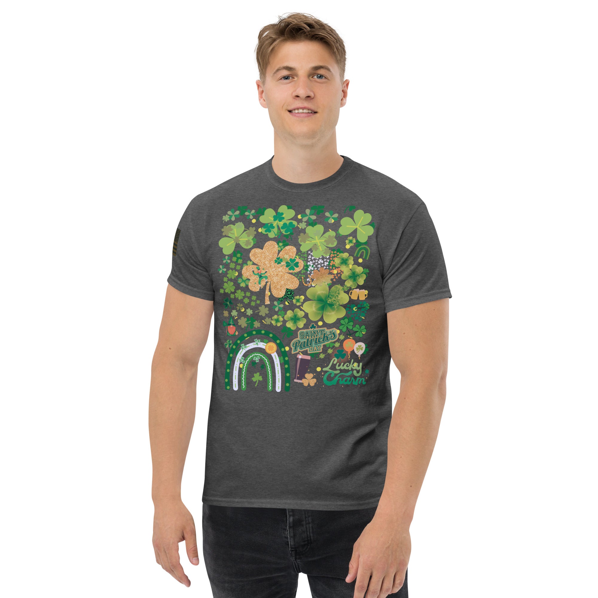 SHAMROCK BOMB SUBDUED Men's classic tee