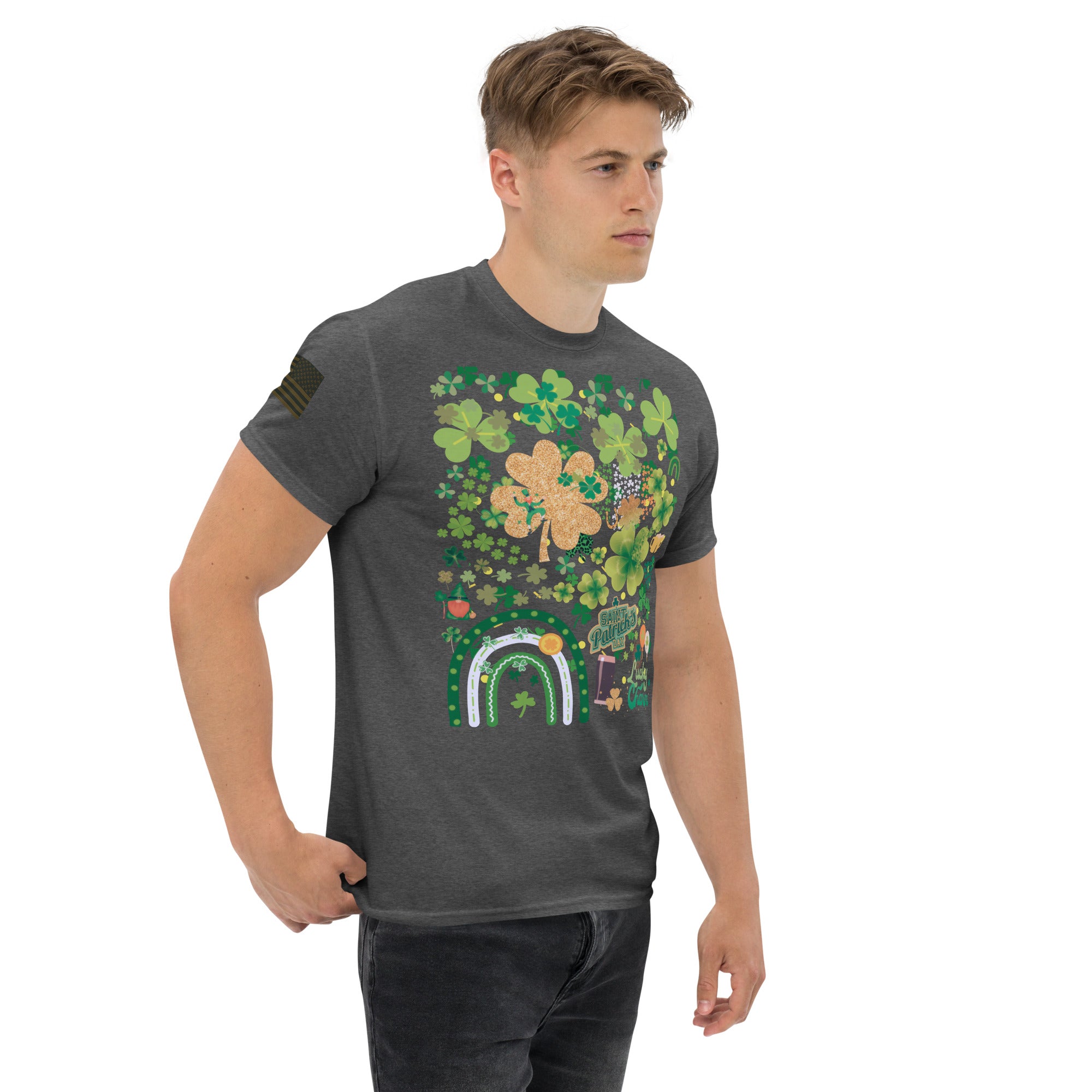 SHAMROCK BOMB SUBDUED Men's classic tee