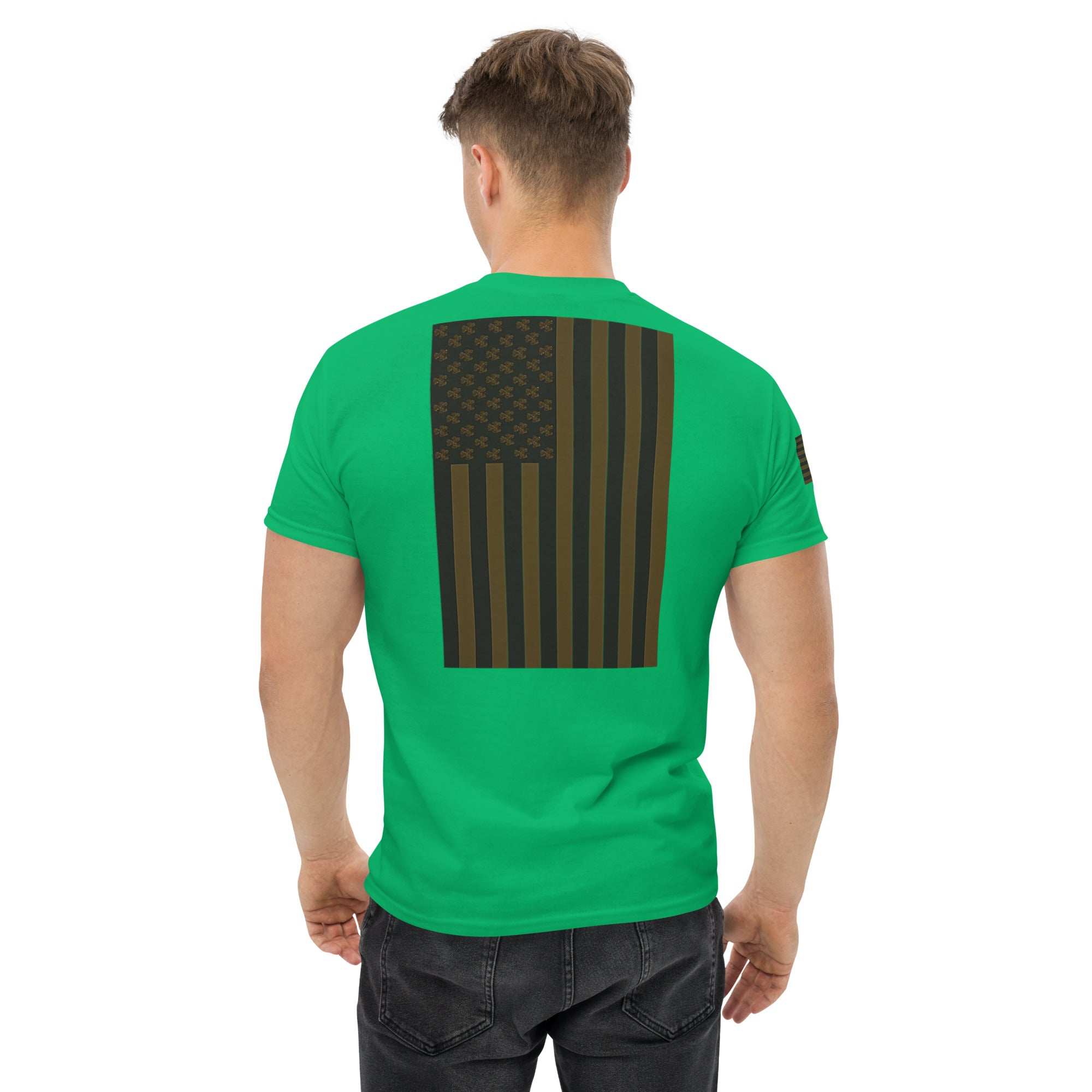 SHAMROCK BOMB SUBDUED Men's classic tee