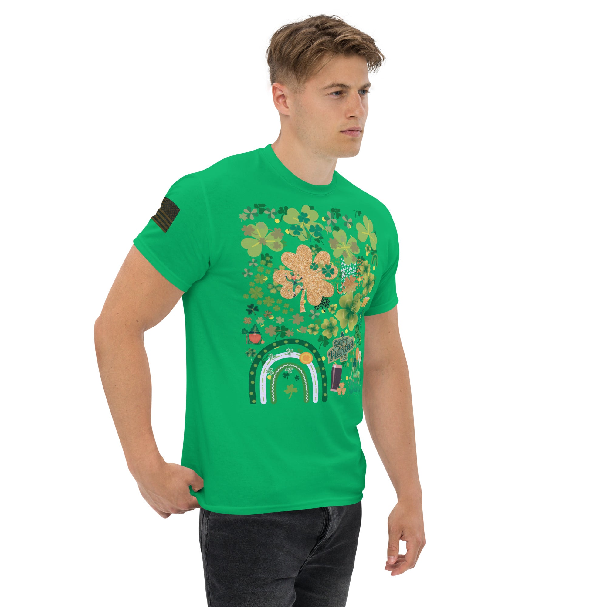 SHAMROCK BOMB SUBDUED Men's classic tee