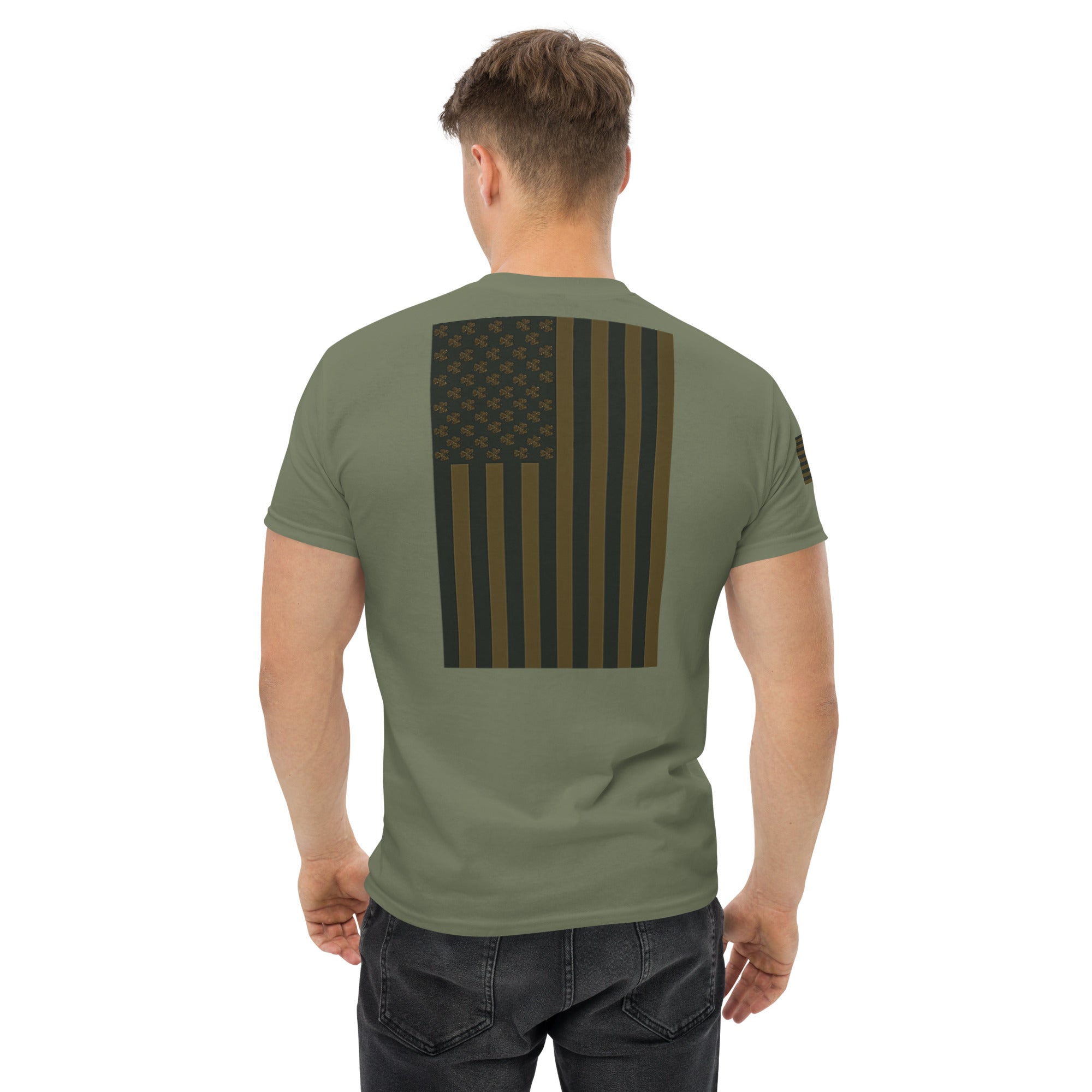 SHAMROCK BOMB SUBDUED Men's classic tee