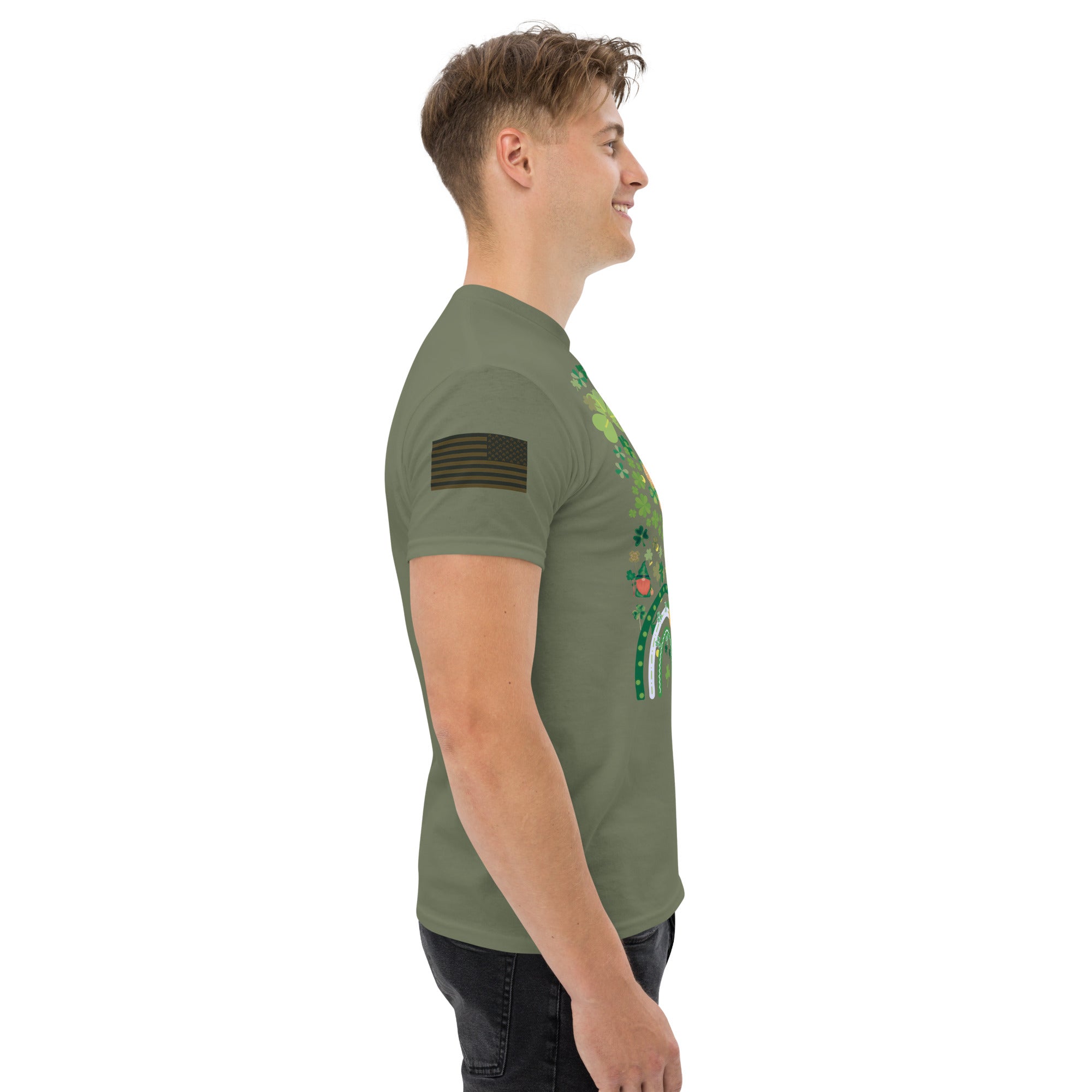SHAMROCK BOMB SUBDUED Men's classic tee