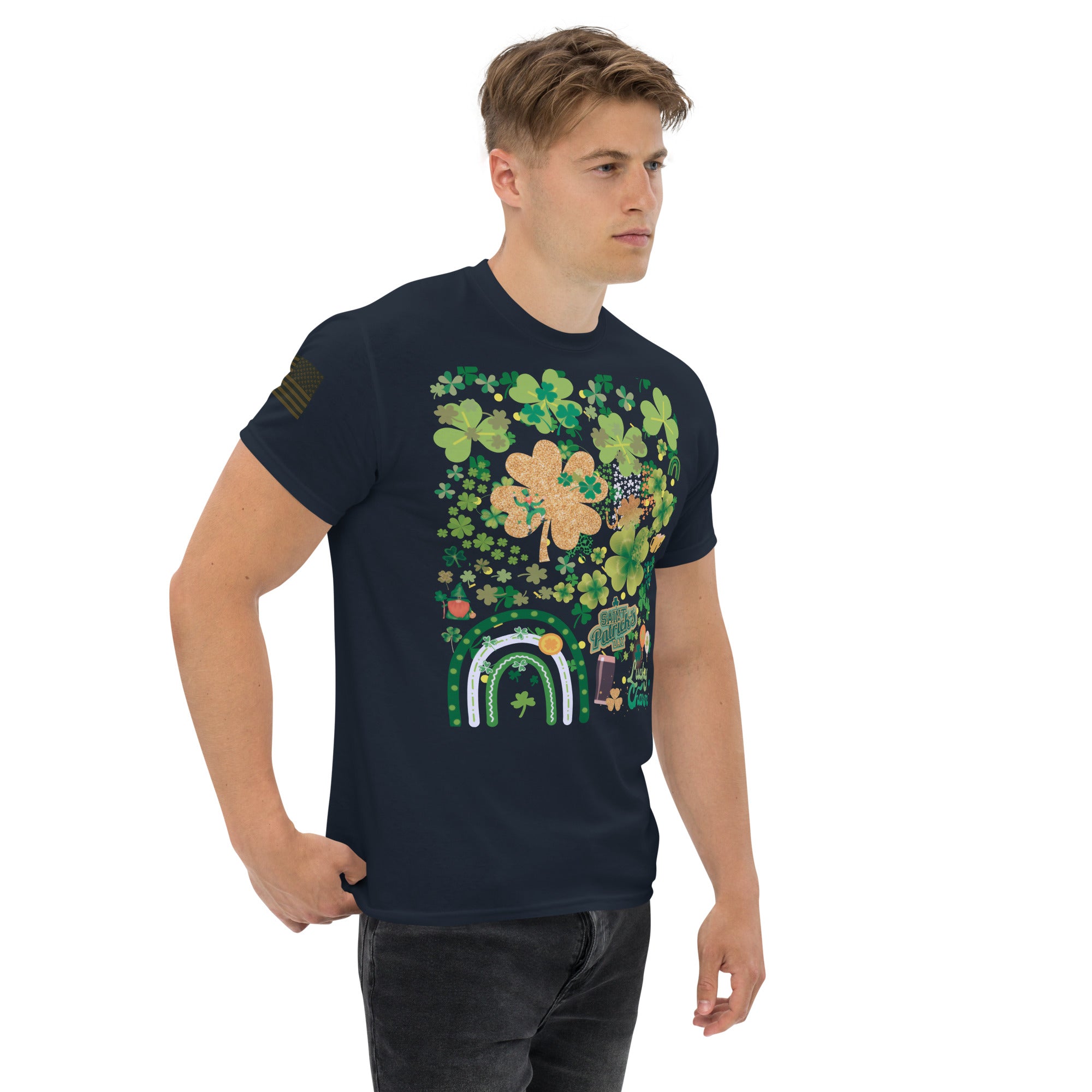 SHAMROCK BOMB SUBDUED Men's classic tee