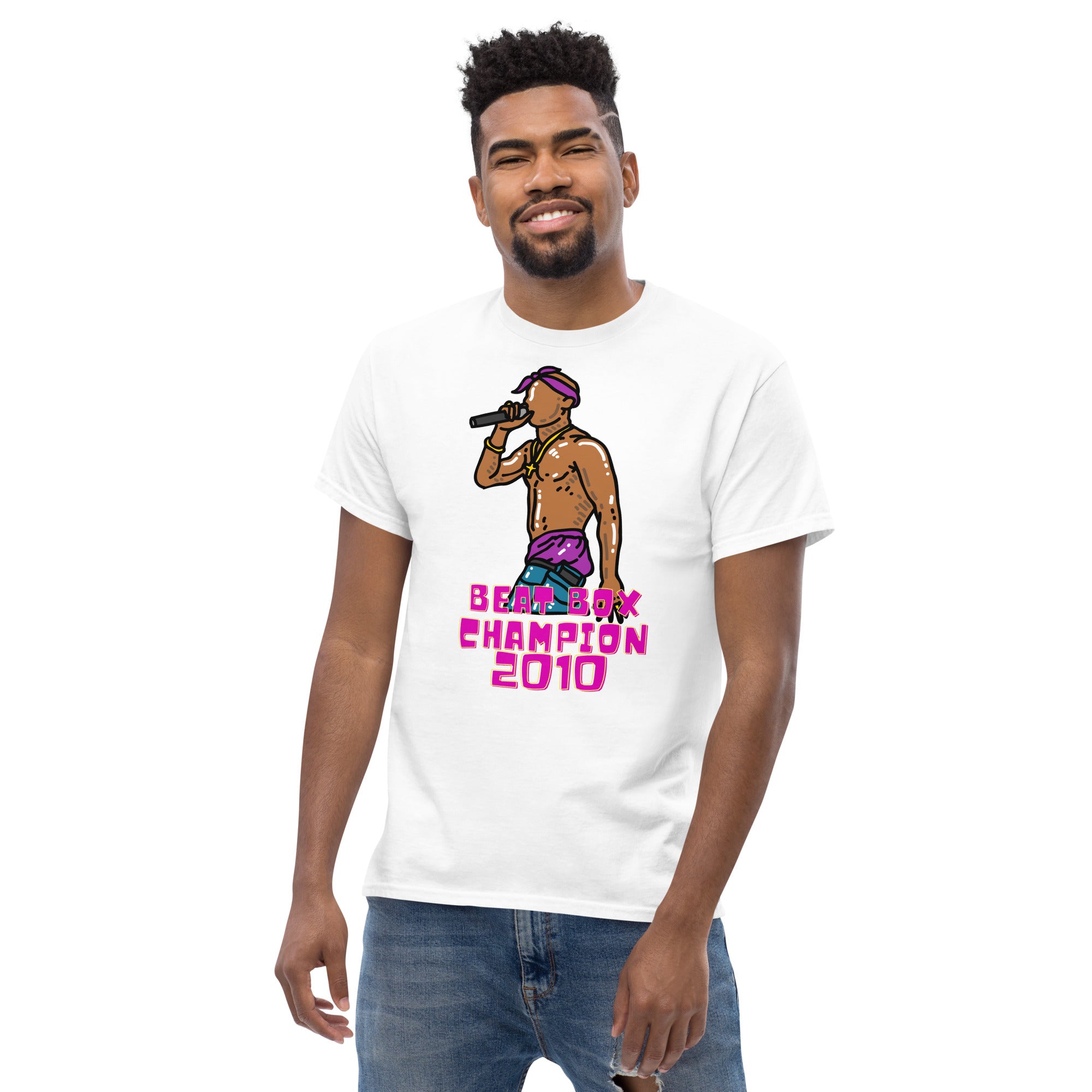 BEAT BOX CHAMPION 2010 Men's classic tee