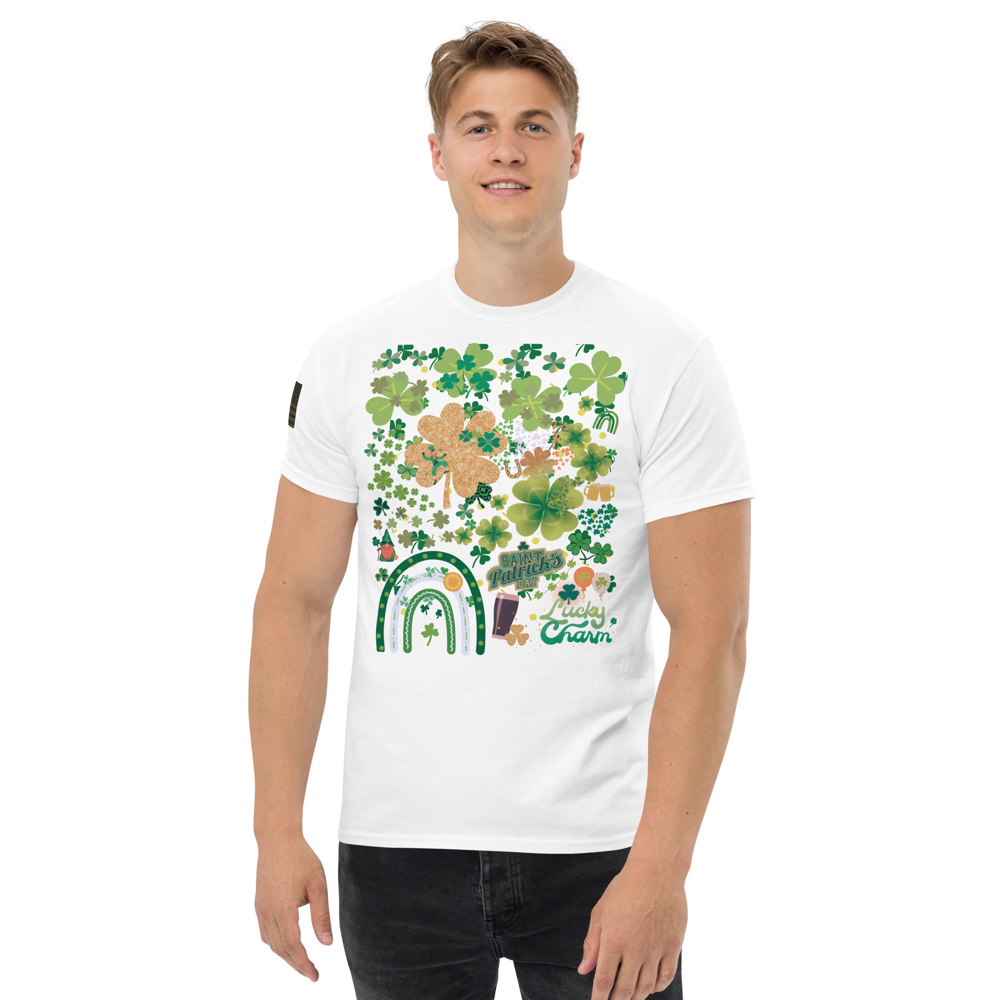 SHAMROCK BOMB SUBDUED Men's classic tee