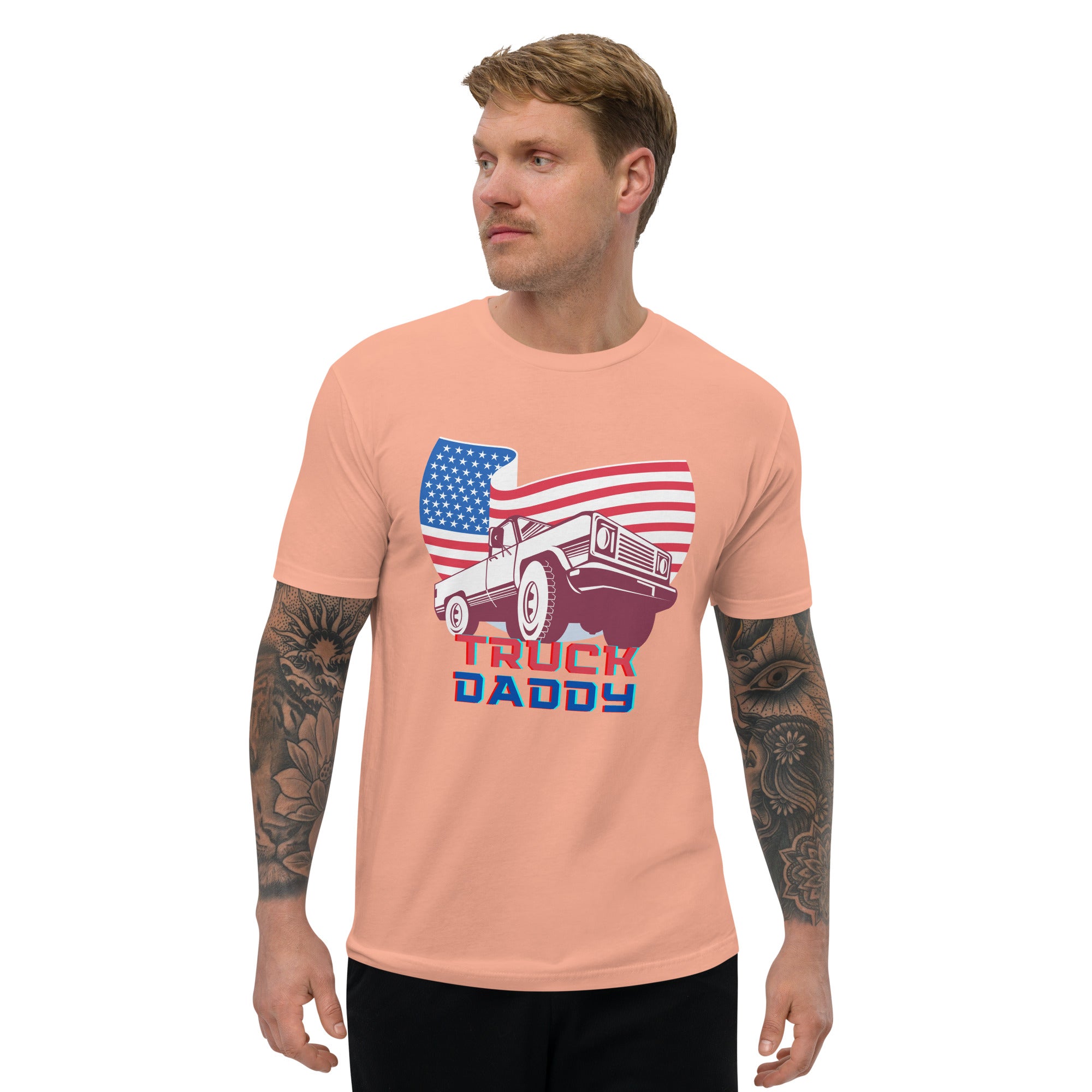 Truck Daddy Short Sleeve T-shirt