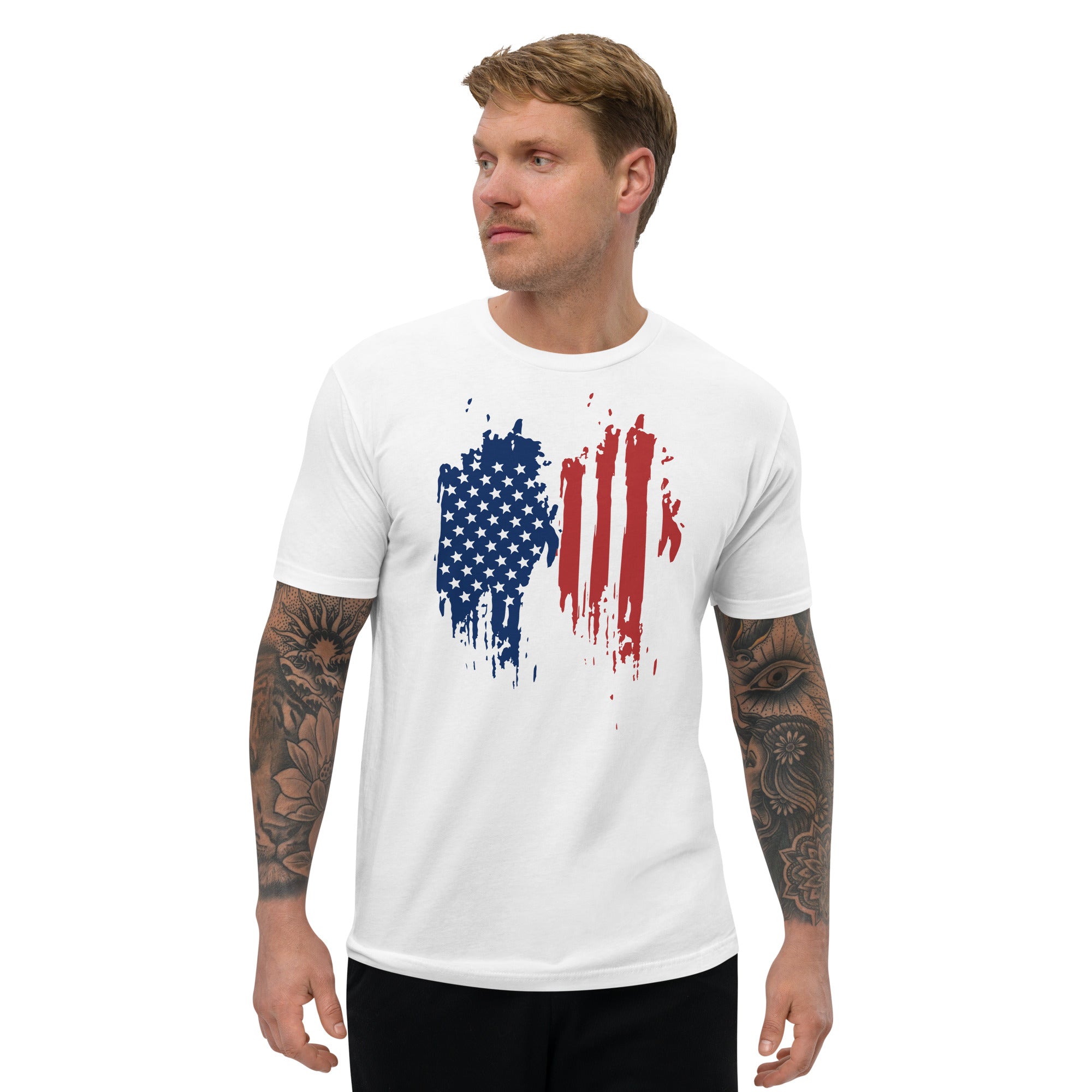 AMERICAN FLAG Short Sleeve T-shirt