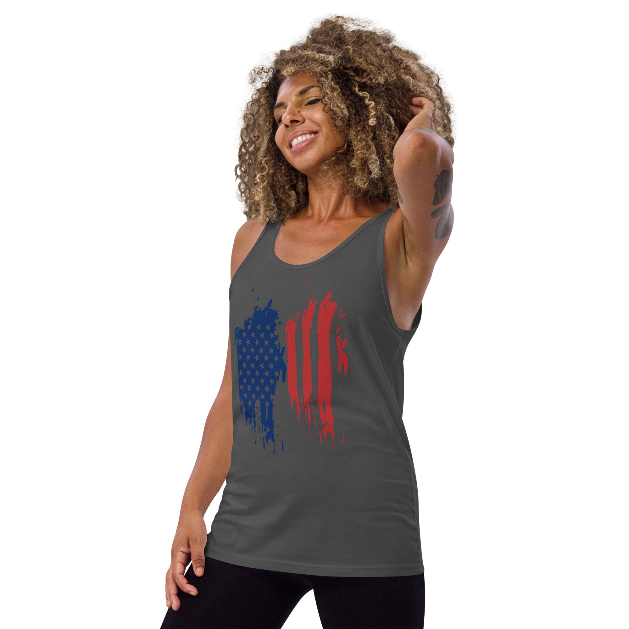 AMERICAN FLAG Unisex Tank Top