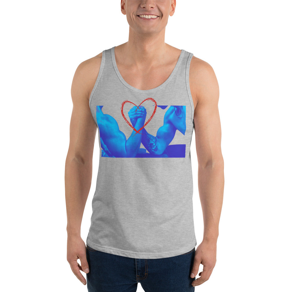 LOVE ARM WRESTLING Unisex Tank Top