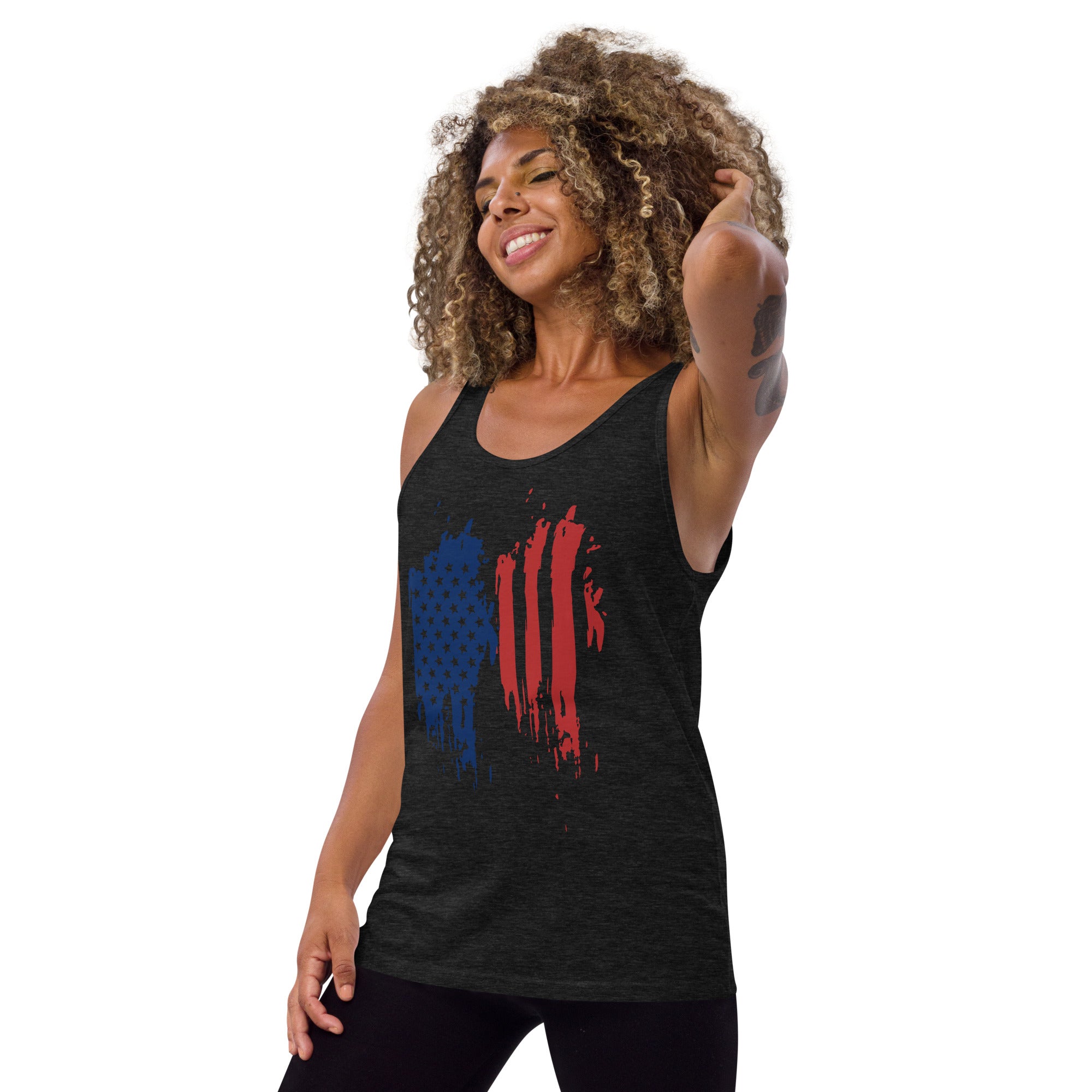 AMERICAN FLAG Unisex Tank Top