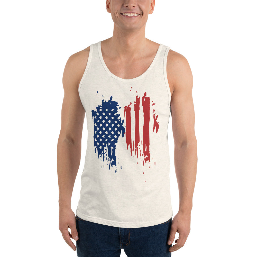 AMERICAN FLAG Unisex Tank Top