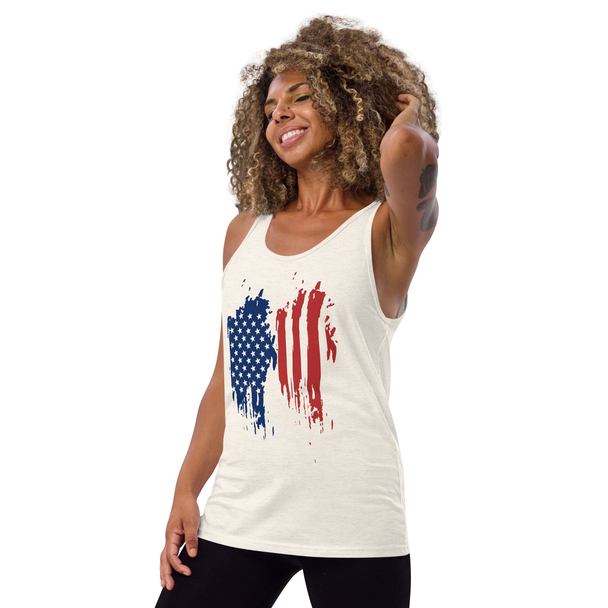 AMERICAN FLAG Unisex Tank Top