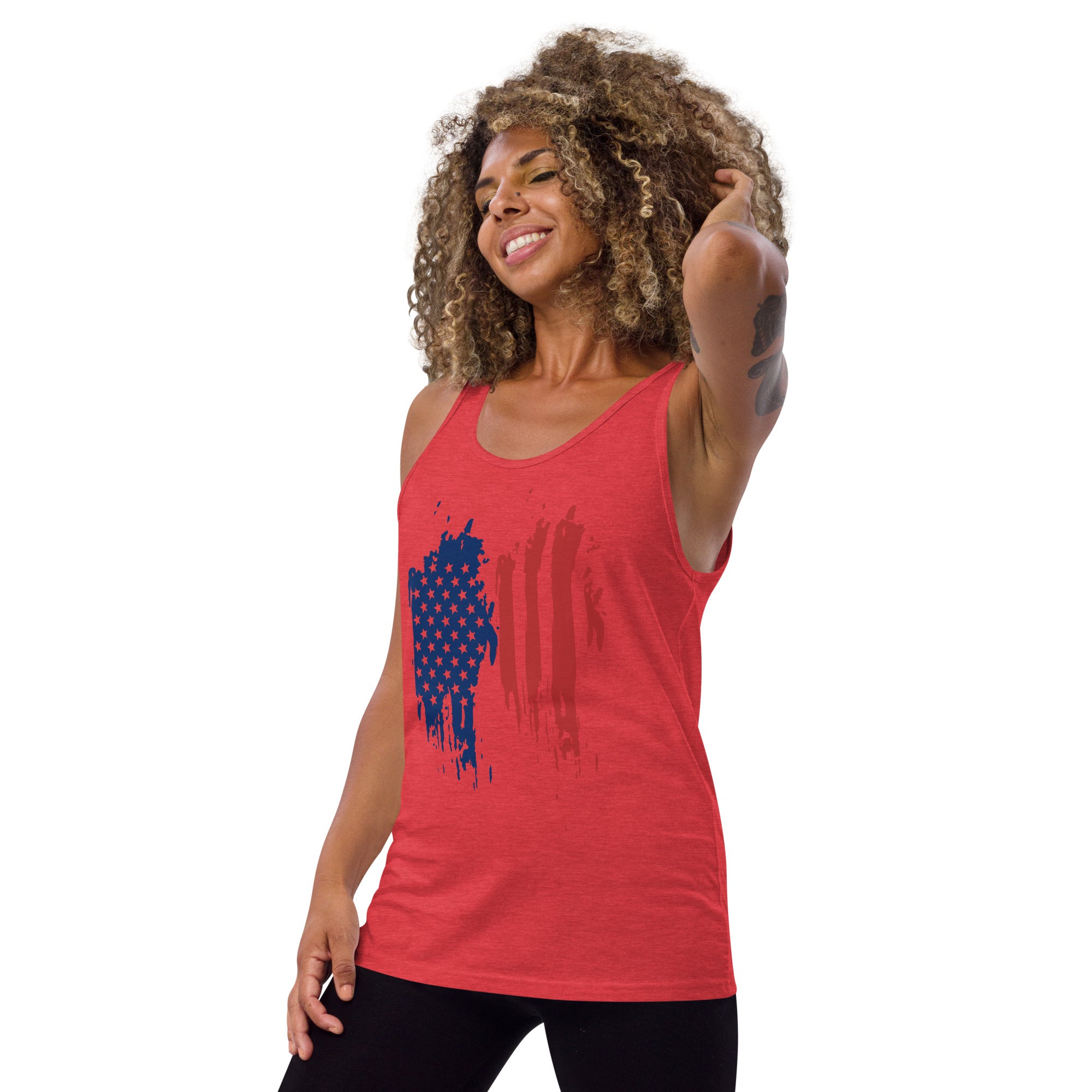 AMERICAN FLAG Unisex Tank Top