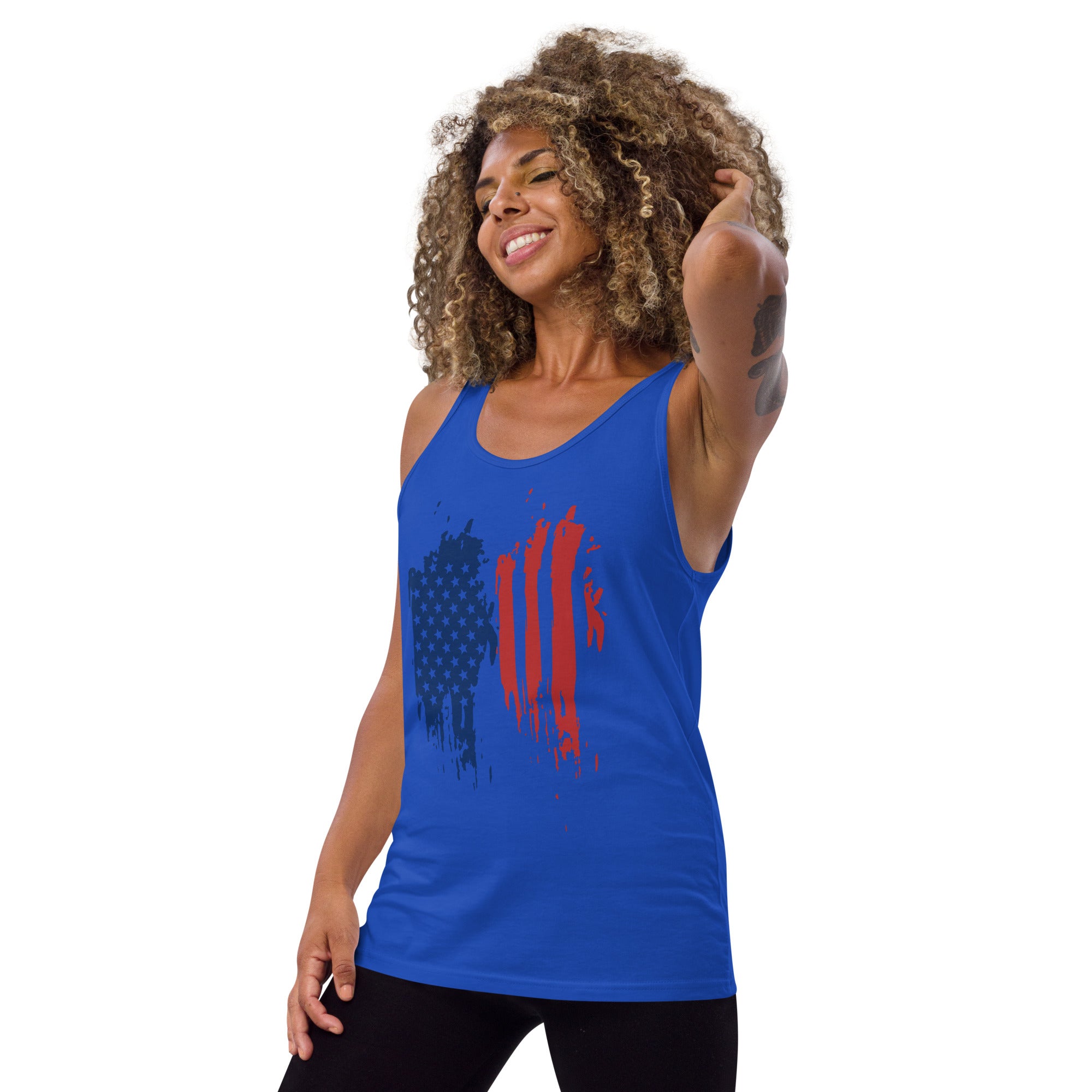 AMERICAN FLAG Unisex Tank Top