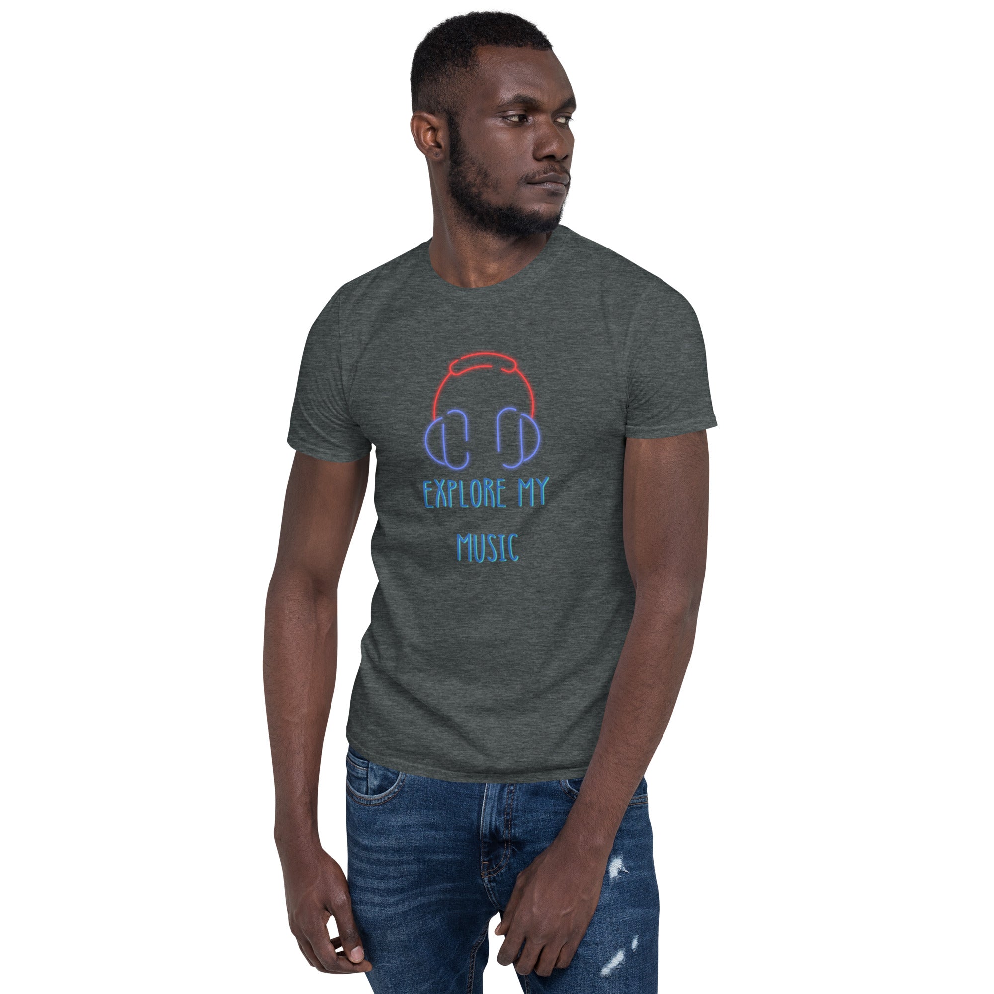 EXPLORE MY MUSIC Short-Sleeve Unisex T-Shirt