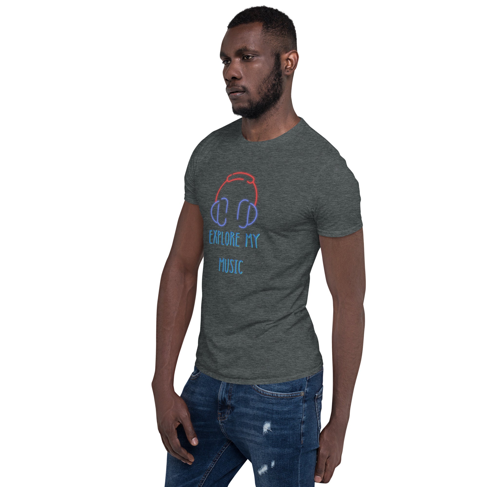 EXPLORE MY MUSIC Short-Sleeve Unisex T-Shirt