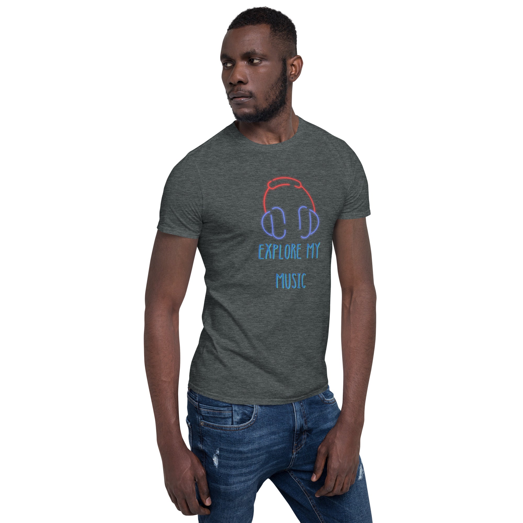 EXPLORE MY MUSIC Short-Sleeve Unisex T-Shirt