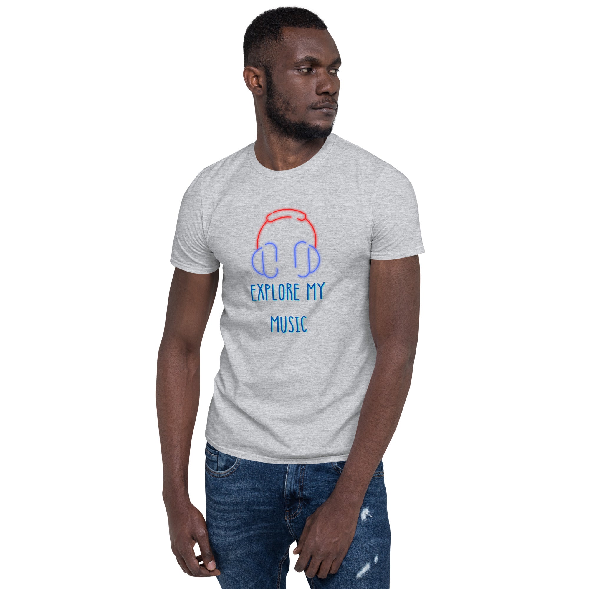 EXPLORE MY MUSIC Short-Sleeve Unisex T-Shirt