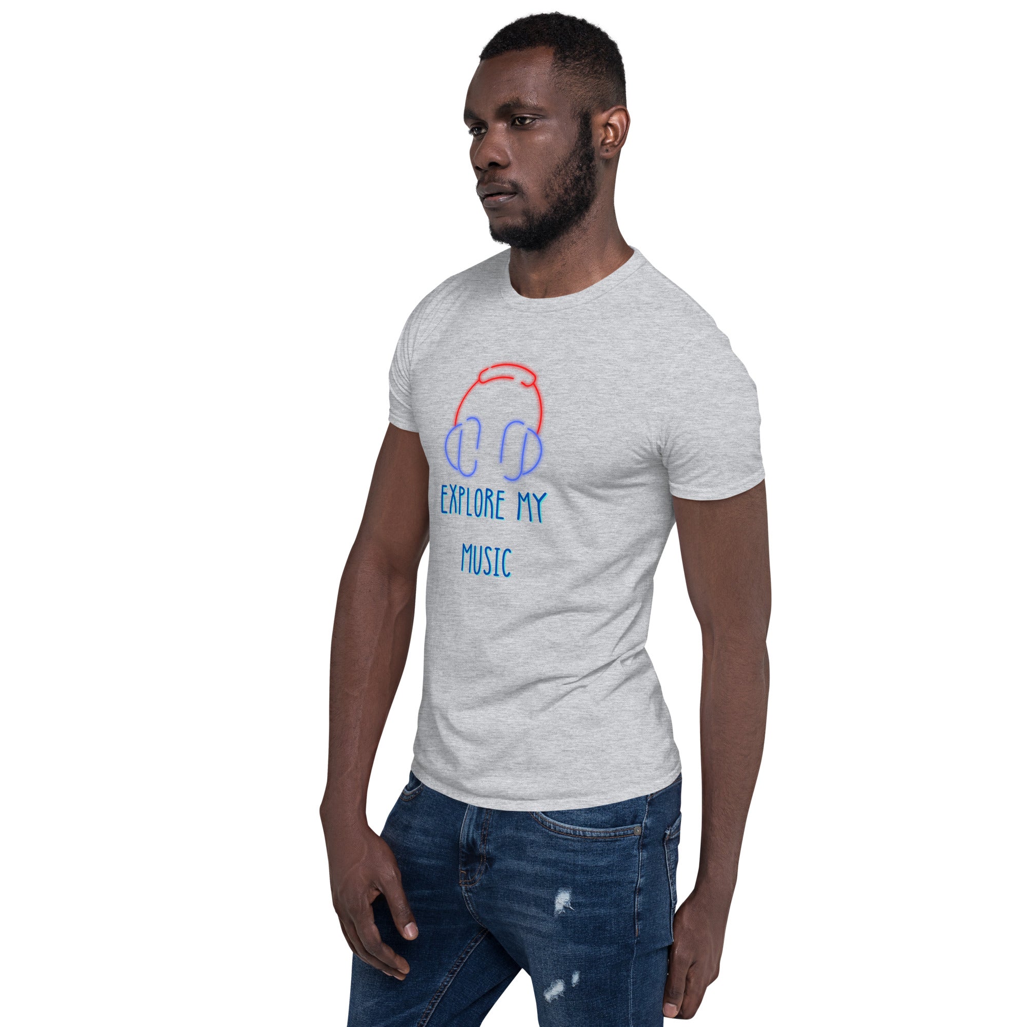 EXPLORE MY MUSIC Short-Sleeve Unisex T-Shirt