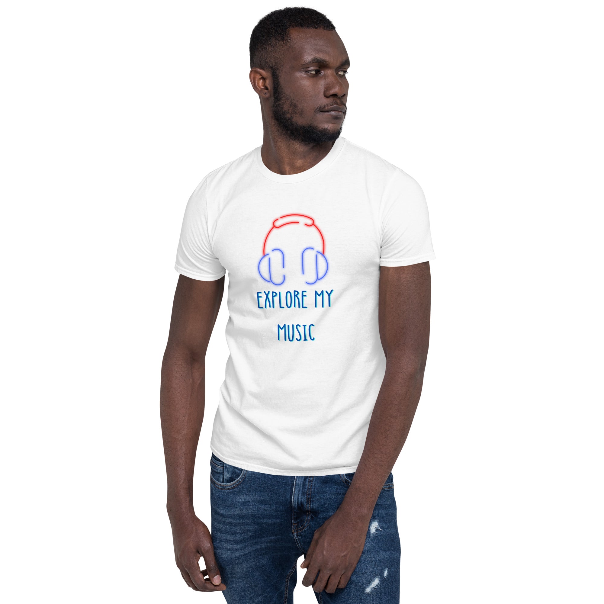 EXPLORE MY MUSIC Short-Sleeve Unisex T-Shirt