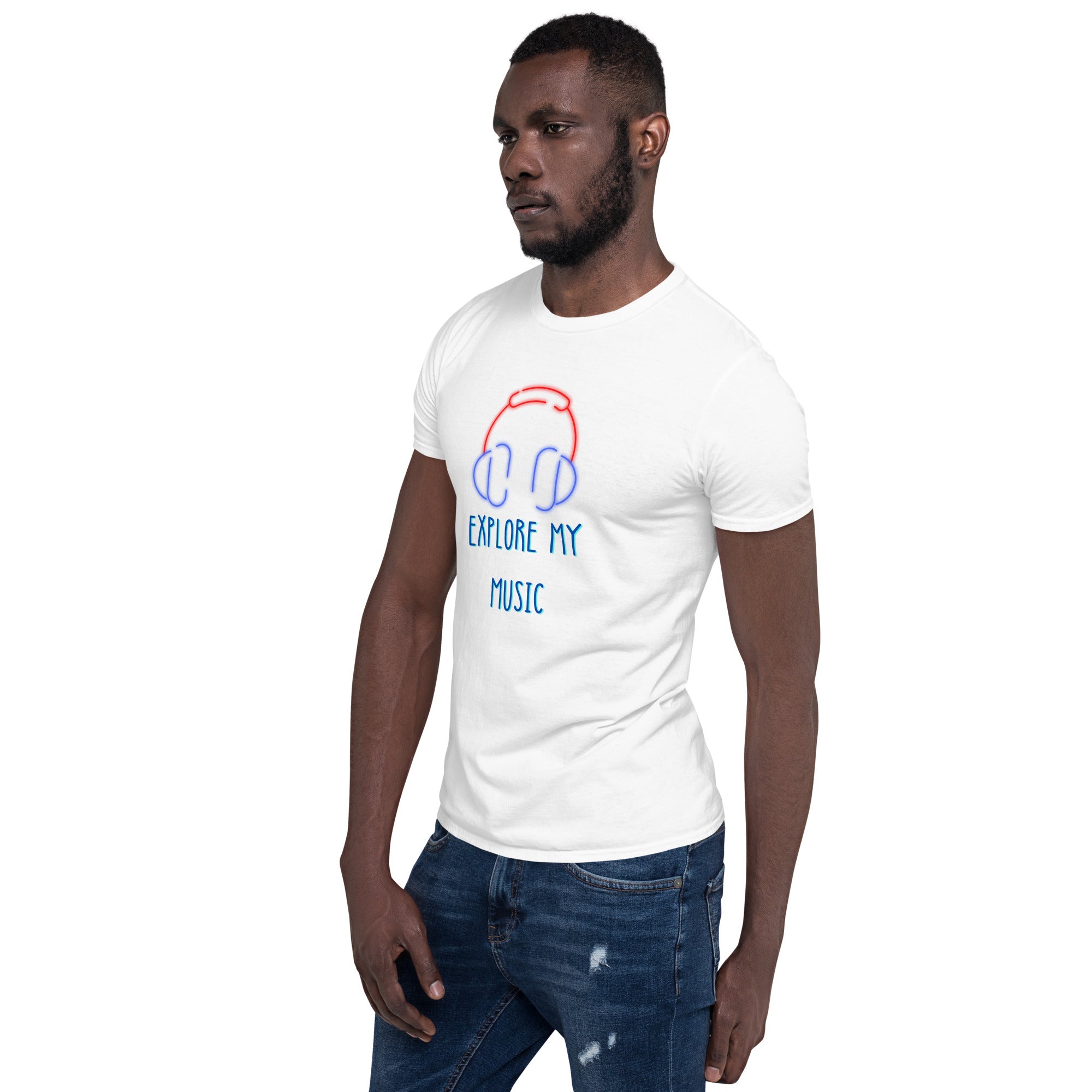 EXPLORE MY MUSIC Short-Sleeve Unisex T-Shirt